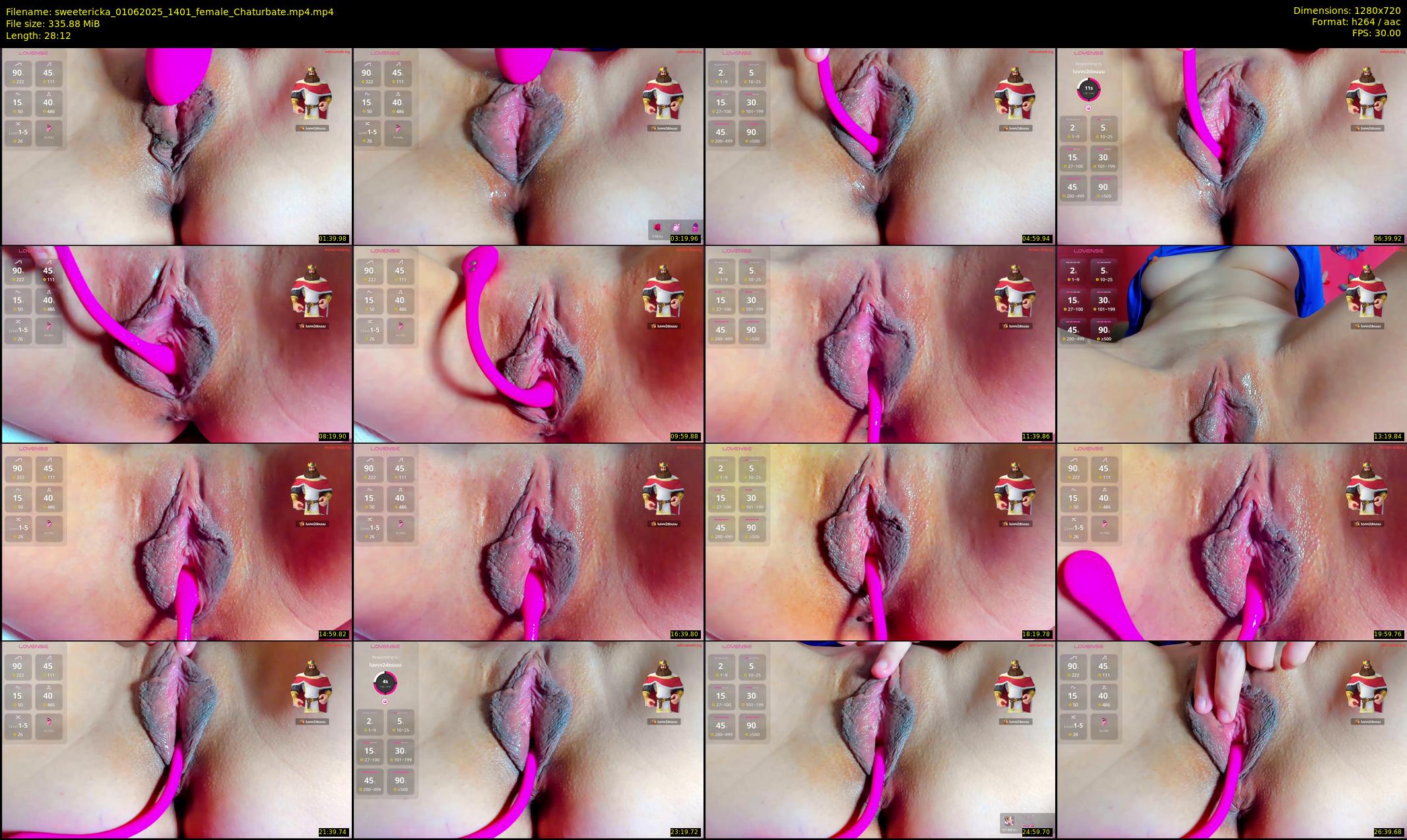 sweetericka — 29 minute Chaturbate couple cam show recording, 720p, Jun 1, 2025
