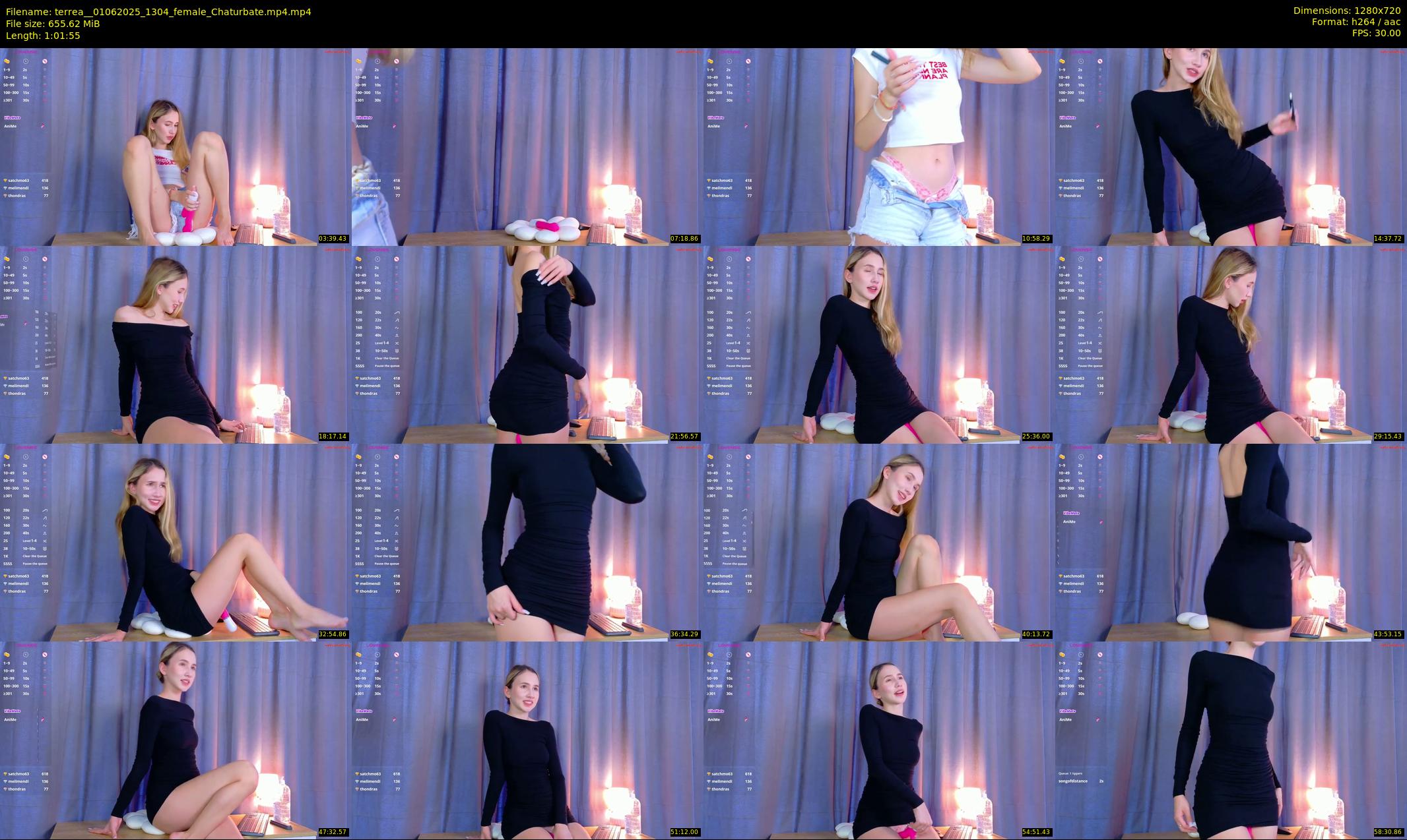 terrea_ — 62 minute Chaturbate female cam show recording, 720p, Jun 1, 2025