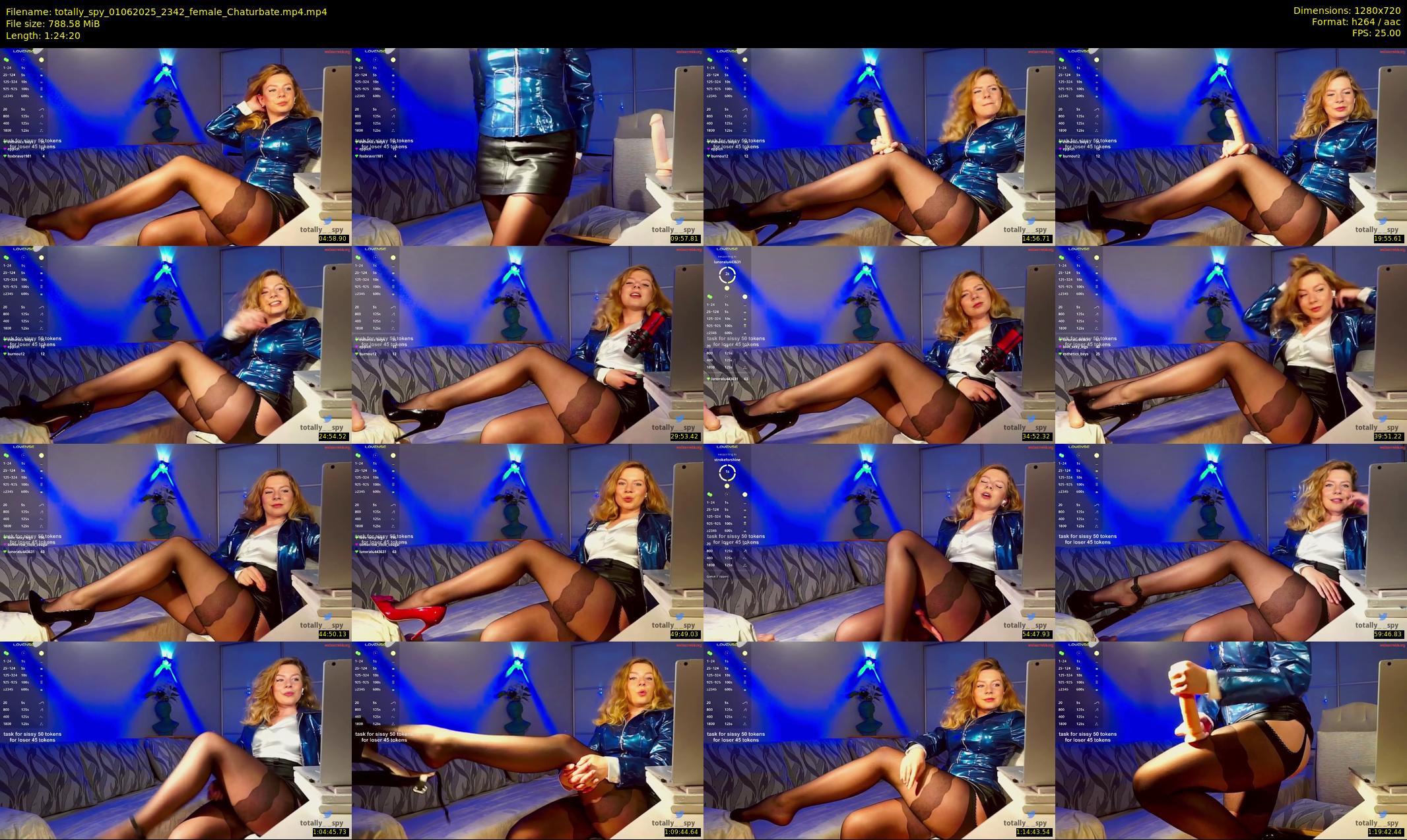 totally_spy — 85 minute Chaturbate female cam show recording, 720p, Jun 1, 2025