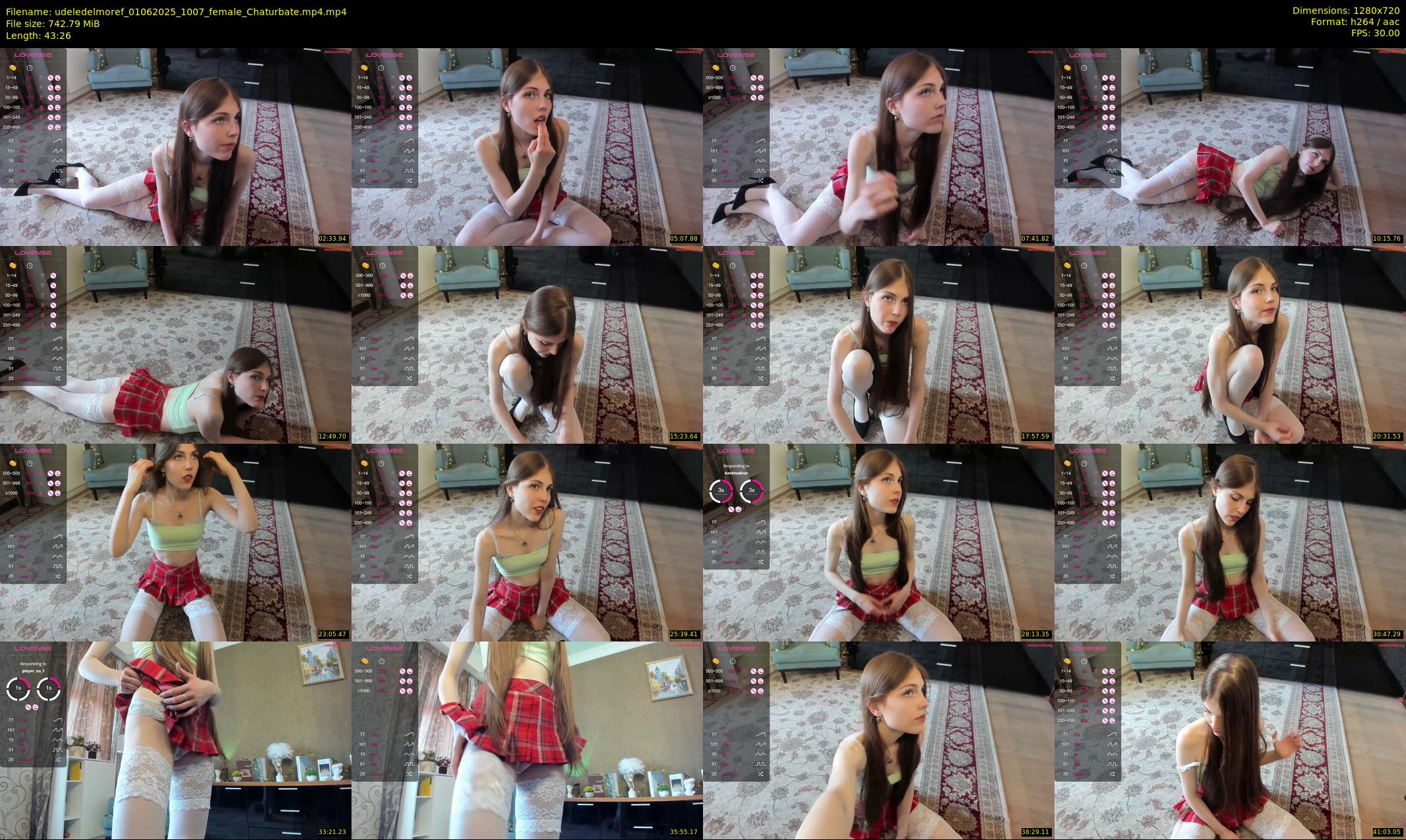 udeledelmoref — 44 minute Chaturbate female cam show recording, 720p, Jun 1, 2025