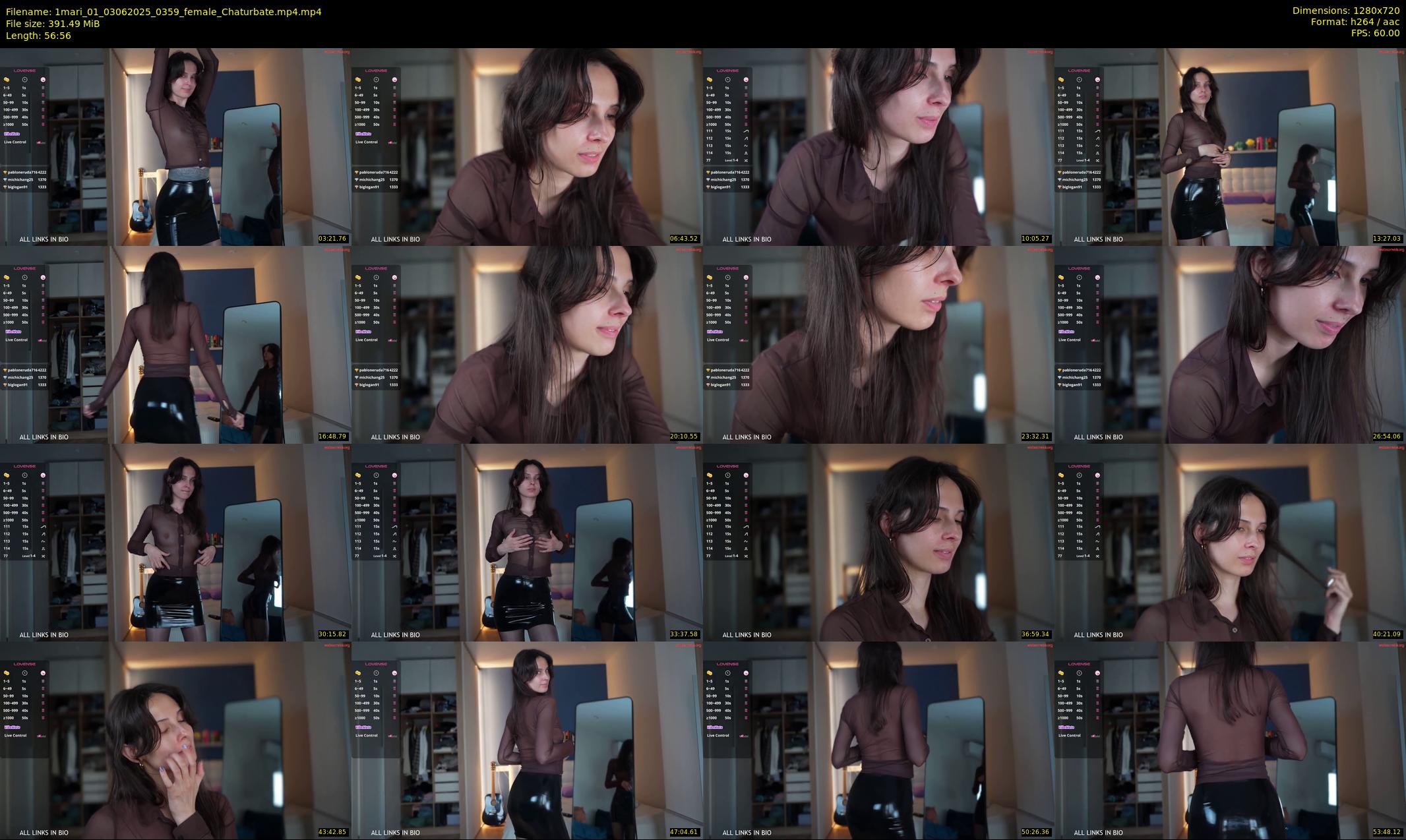 1mari_01 — 57 minute Chaturbate female cam show recording, 720p, Jun 3, 2025