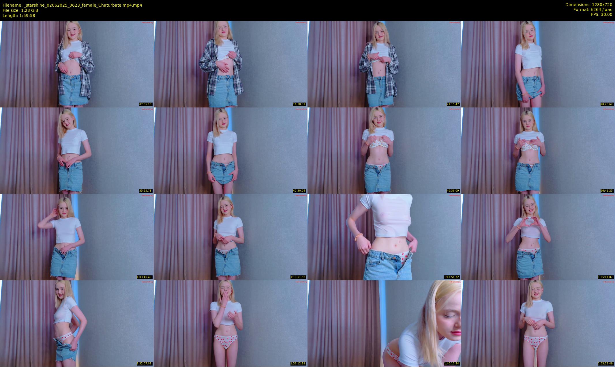 _starshine — 120 minute Chaturbate female cam show recording, 720p, Jun 2, 2025