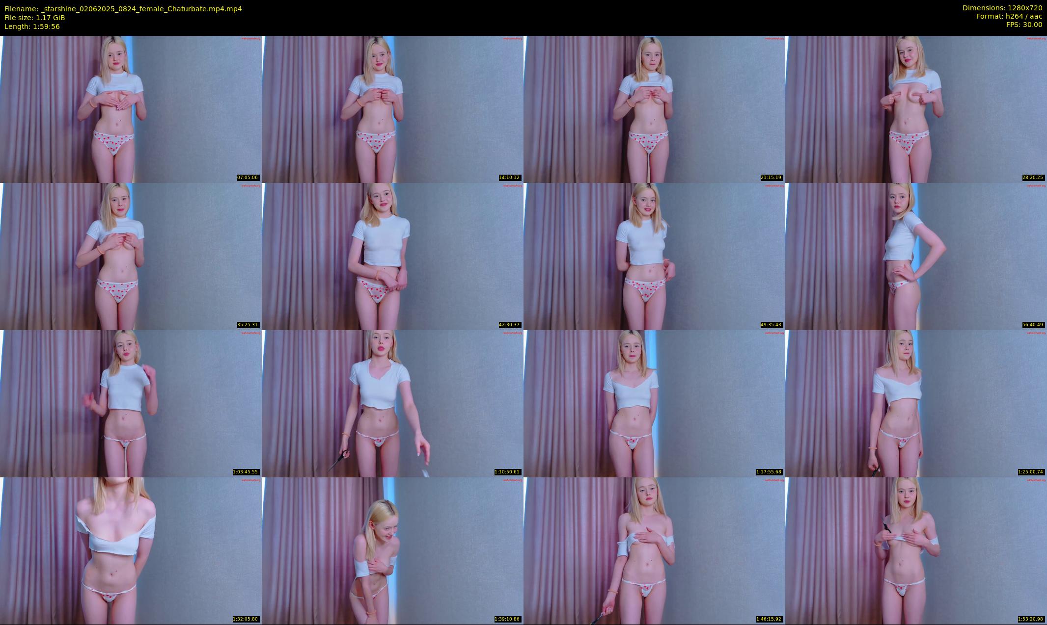 _starshine — 120 minute Chaturbate female cam show recording, 720p, Jun 2, 2025