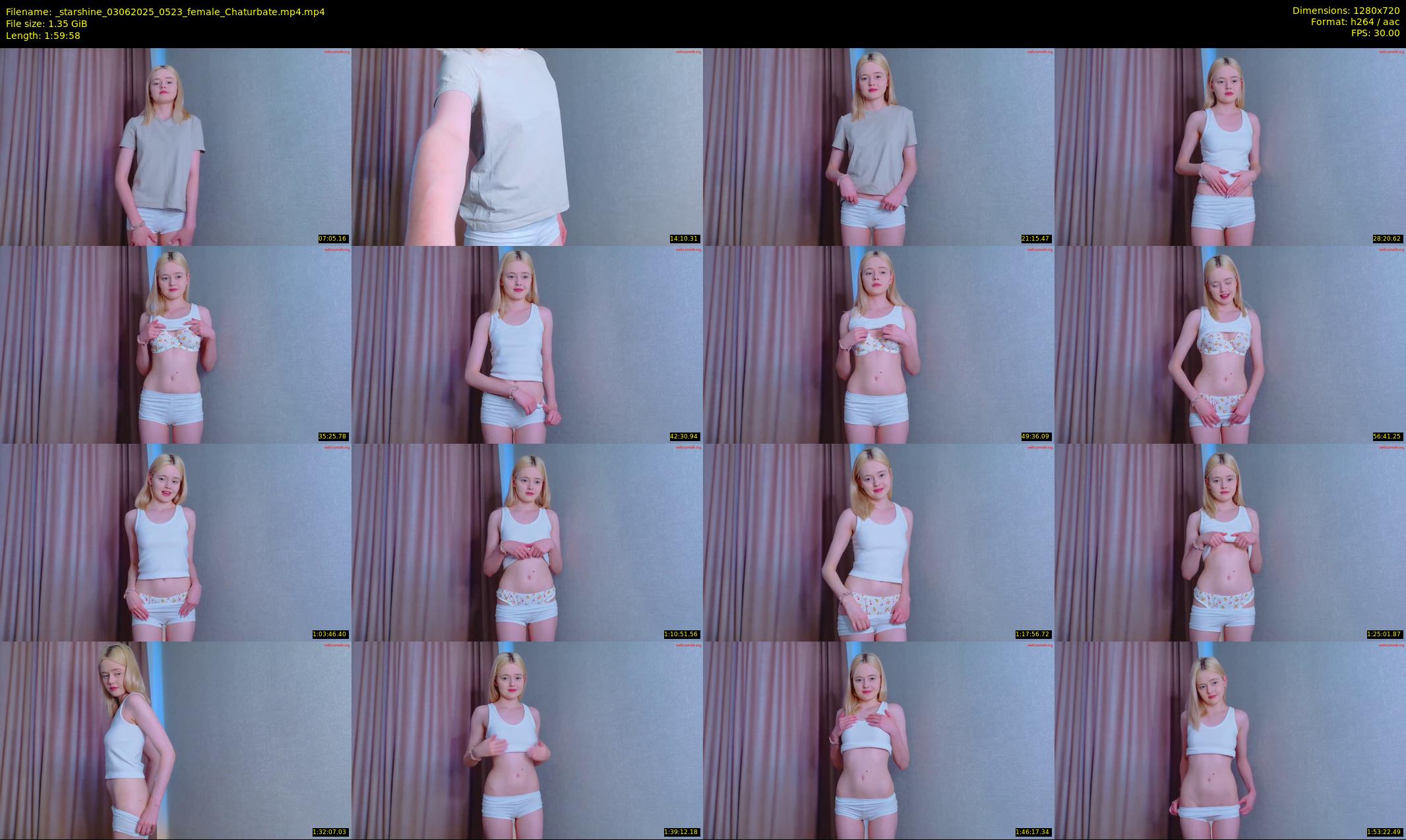 _starshine — 120 minute Chaturbate female cam show recording, 720p, Jun 3, 2025