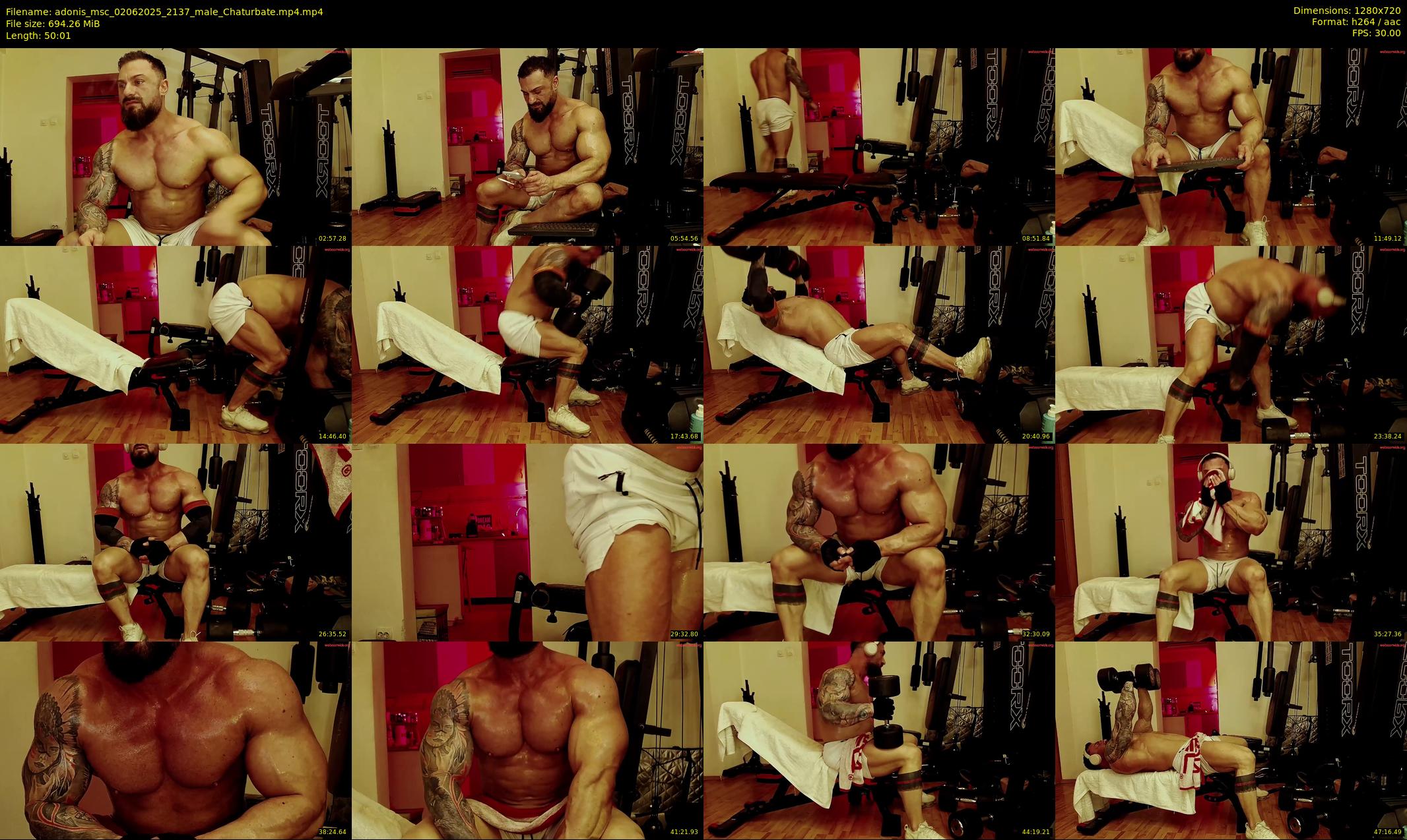 adonis_msc — 51 minute Chaturbate male cam show recording, 720p, Jun 2, 2025