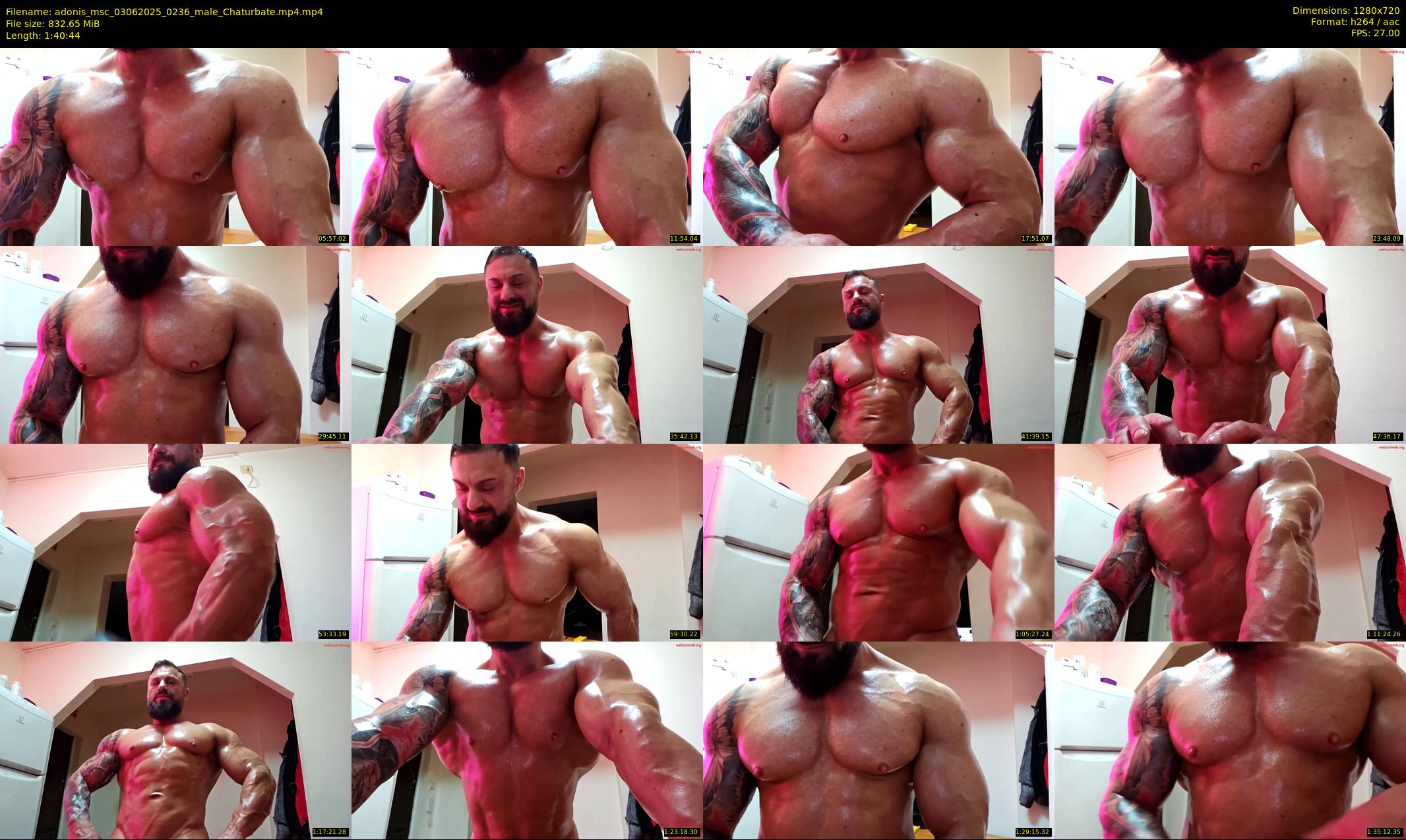 adonis_msc — 101 minute Chaturbate male cam show recording, 720p, Jun 3, 2025