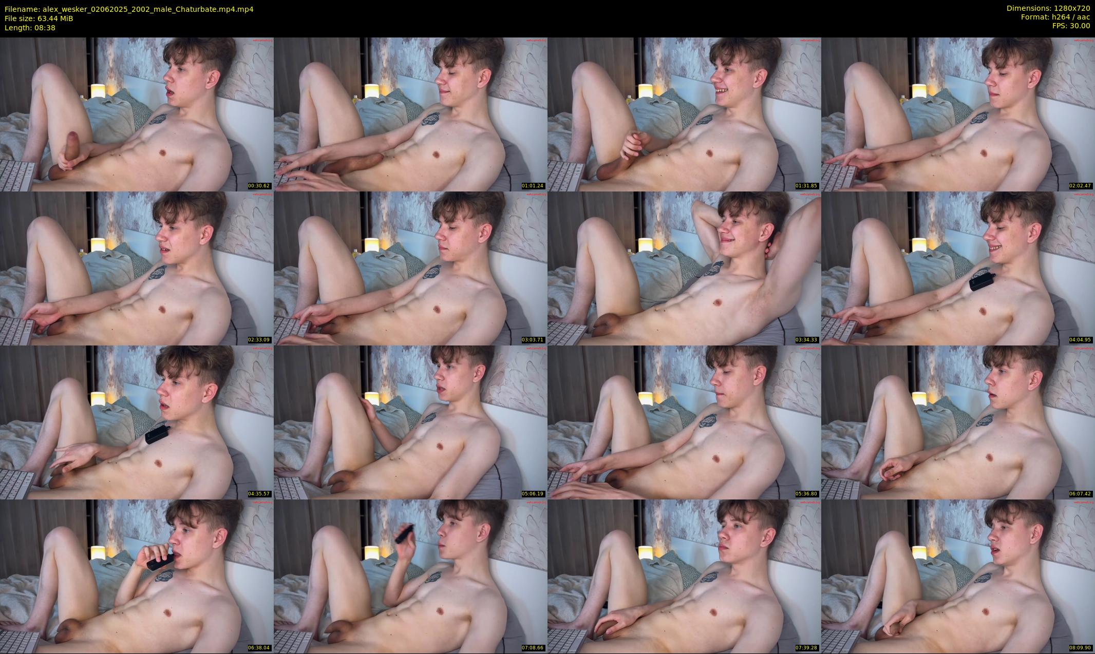alex_wesker — 9 minute Chaturbate male cam show recording, 720p, Jun 2, 2025