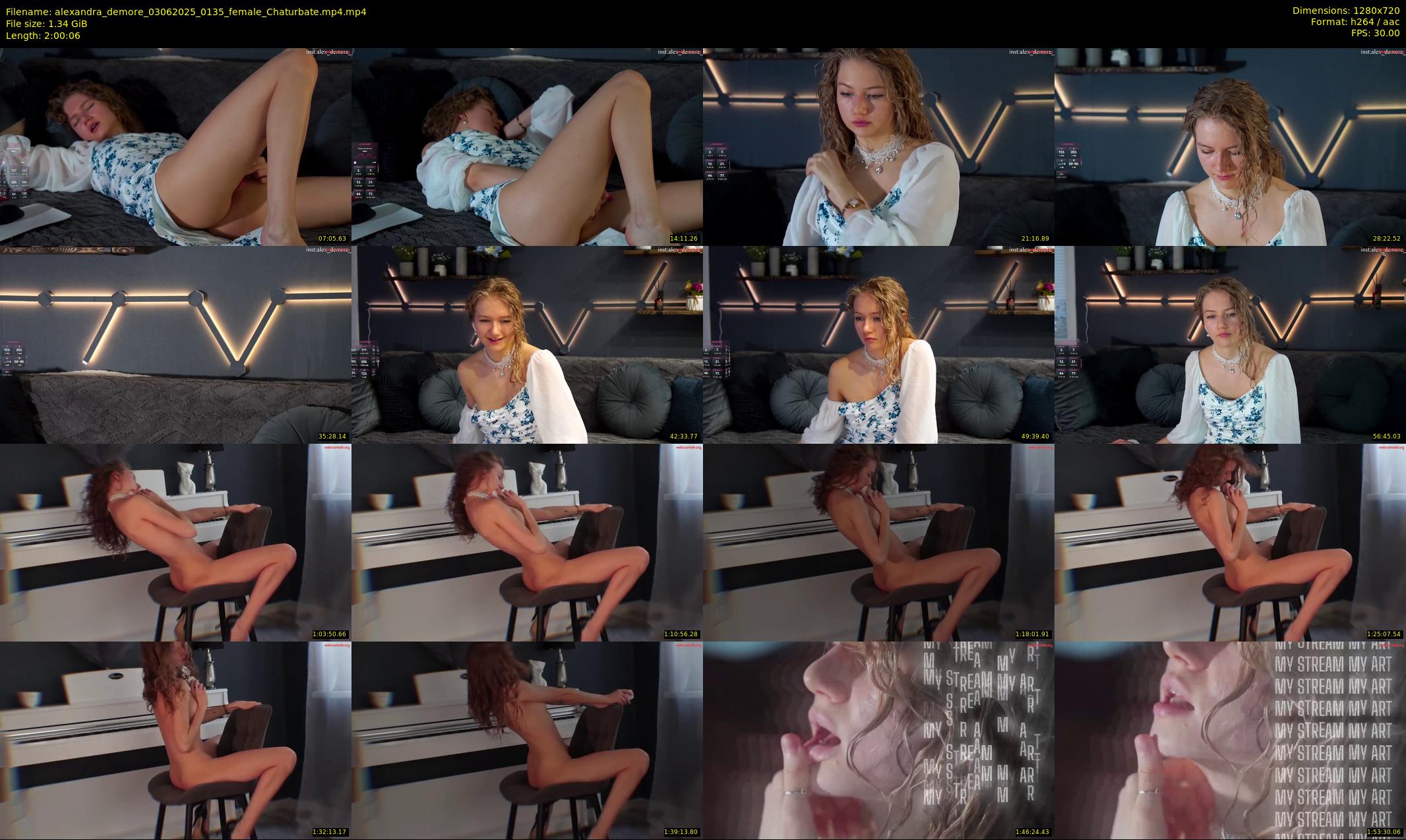 alexandra_demore — 121 minute Chaturbate female cam show recording, 720p, Jun 3, 2025