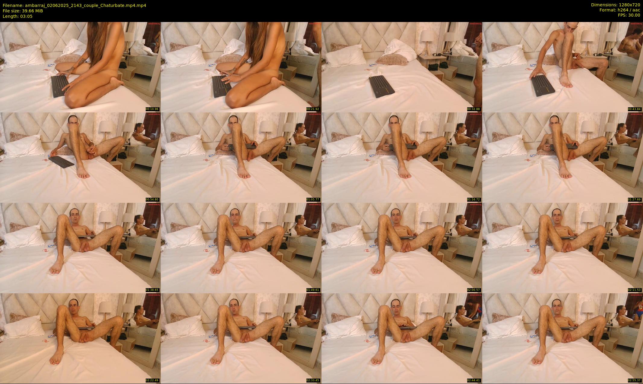 ambarraj — 4 minute Chaturbate couple cam show recording, 720p, Jun 2, 2025