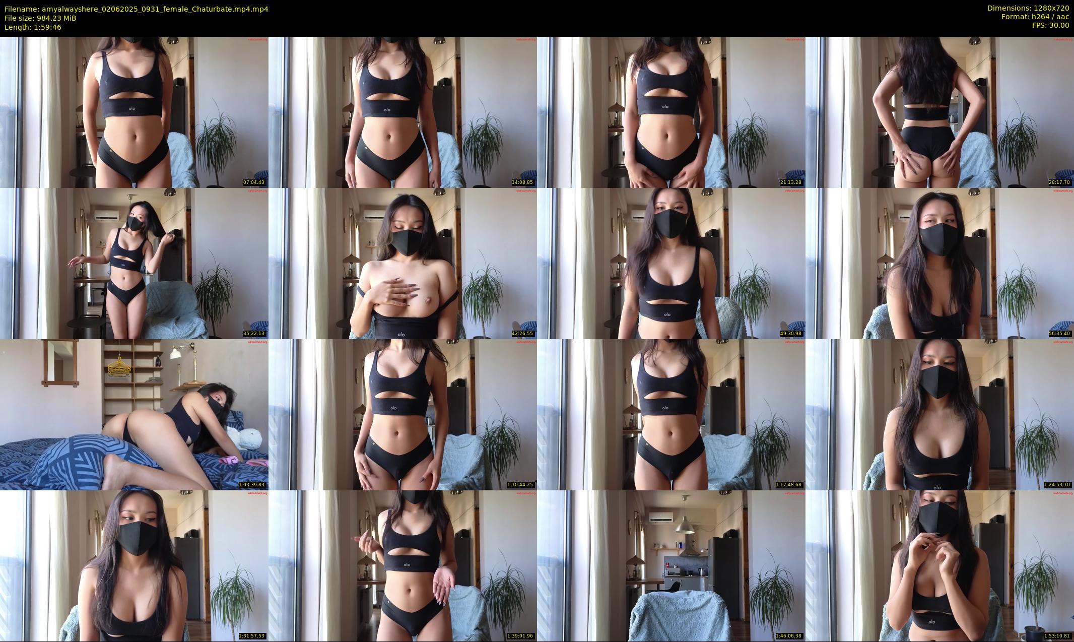 amyalwayshere — 120 minute Chaturbate female cam show recording, 720p, Jun 2, 2025