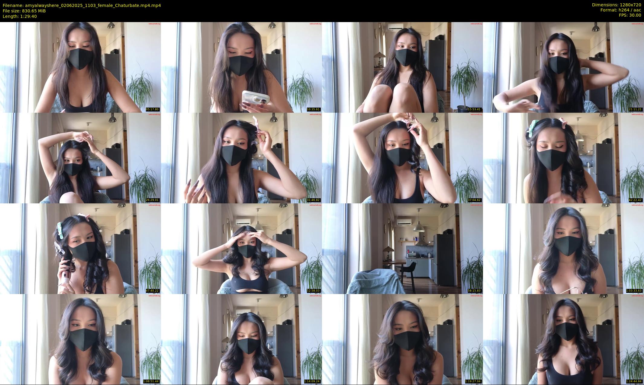 amyalwayshere — 90 minute Chaturbate female cam show recording, 720p, Jun 2, 2025
