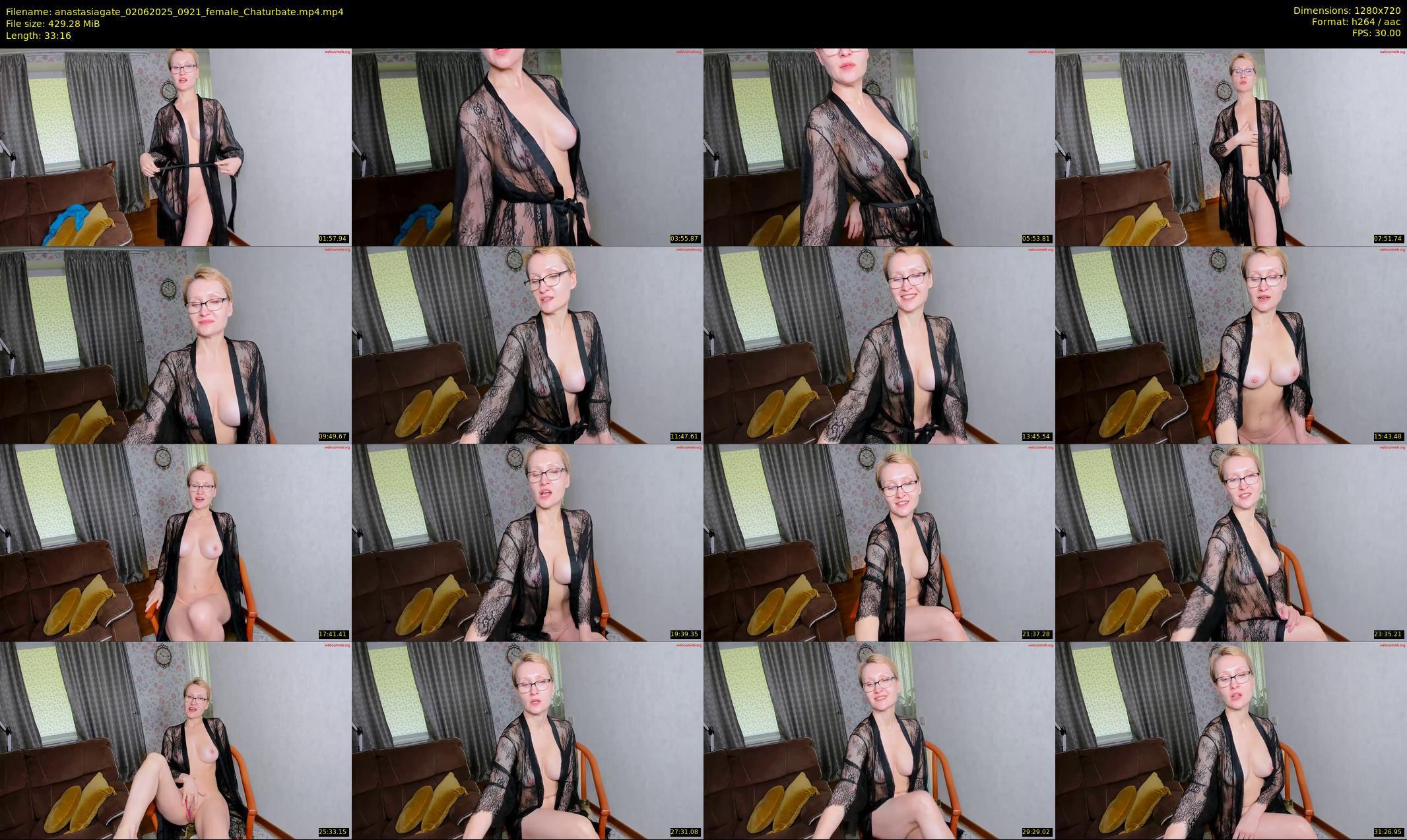 anastasiagate — 34 minute Chaturbate female cam show recording, 720p, Jun 2, 2025