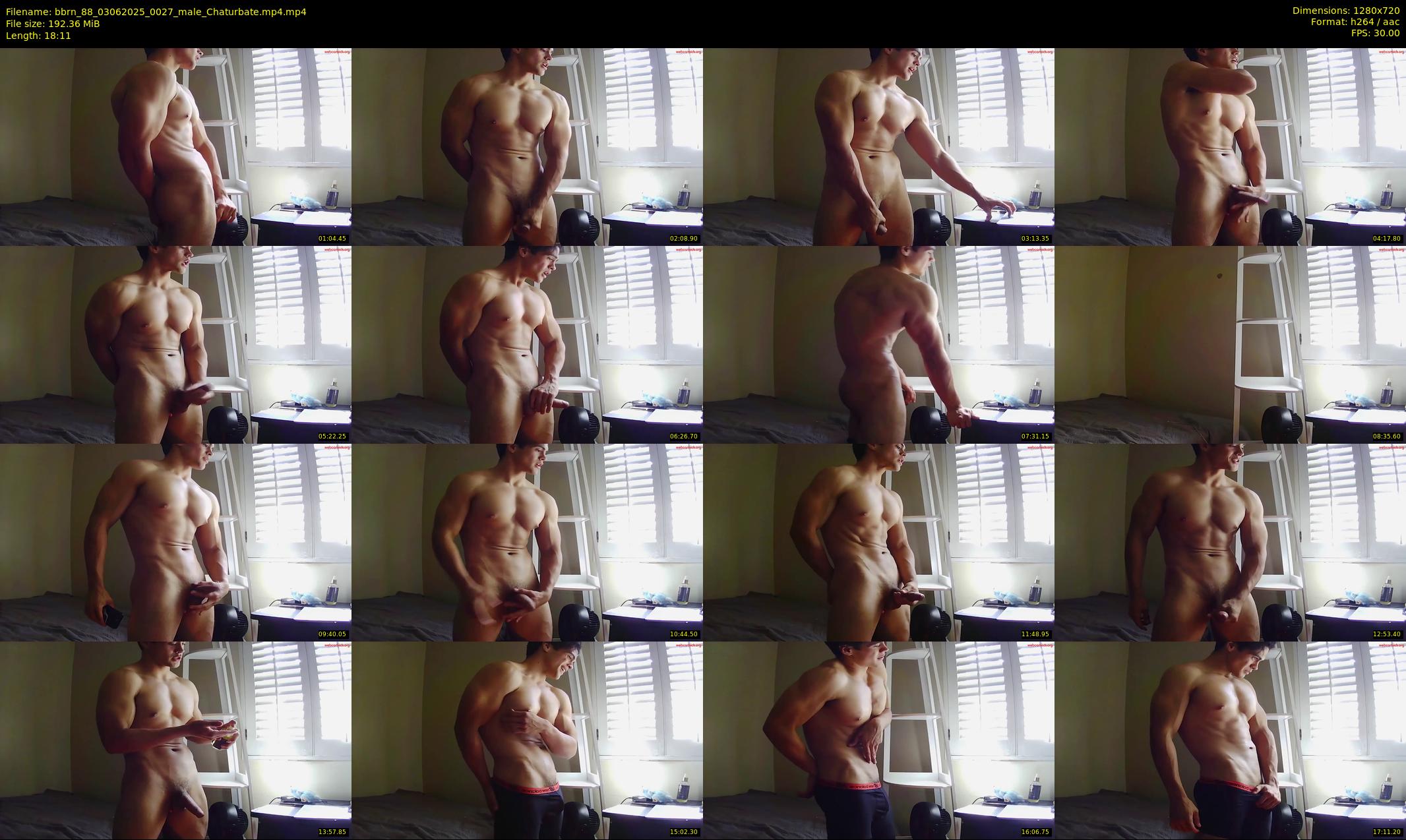 bbrn_88 — 19 minute Chaturbate male cam show recording, 720p, Jun 3, 2025