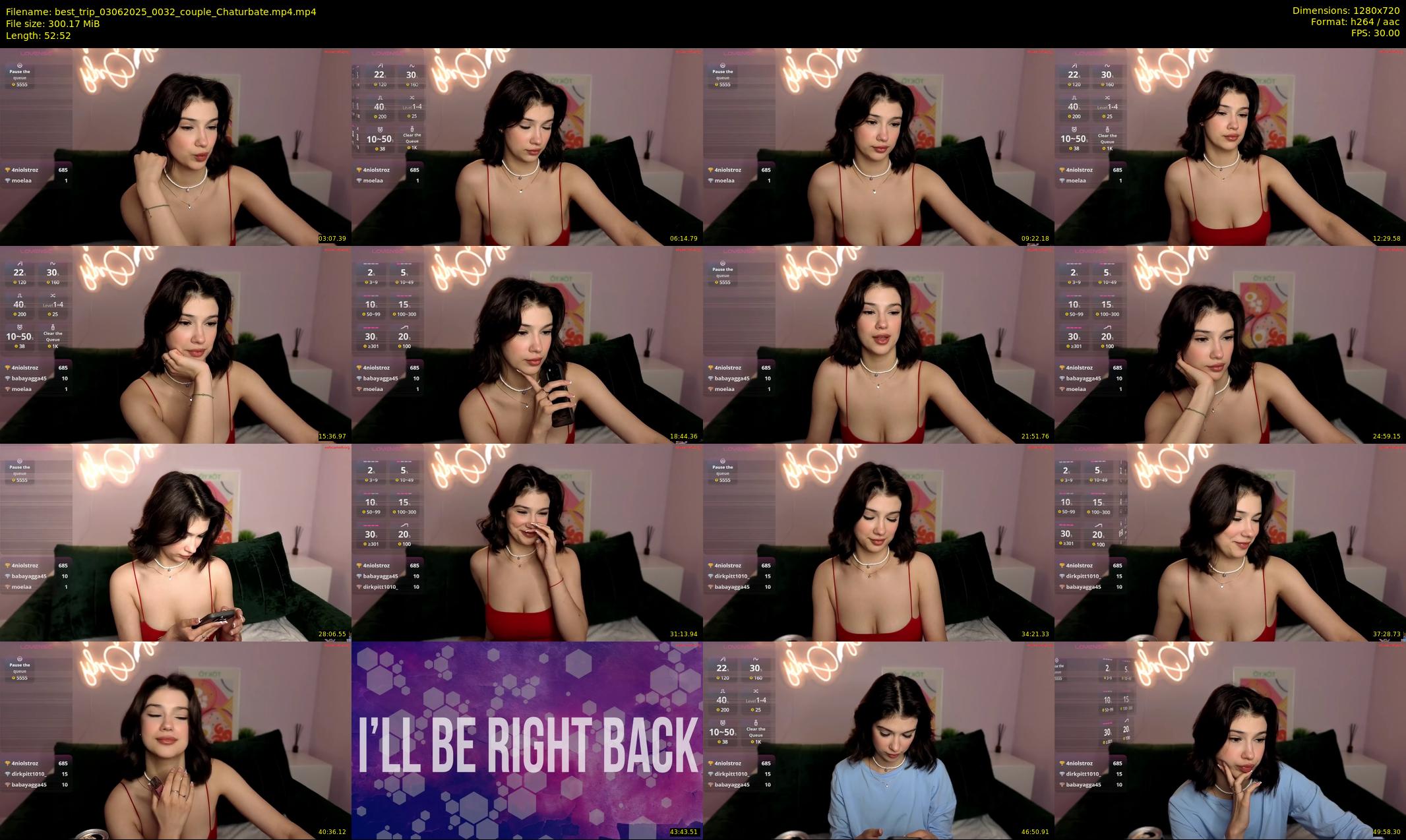 best_trip — 53 minute Chaturbate couple cam show recording, 720p, Jun 3, 2025