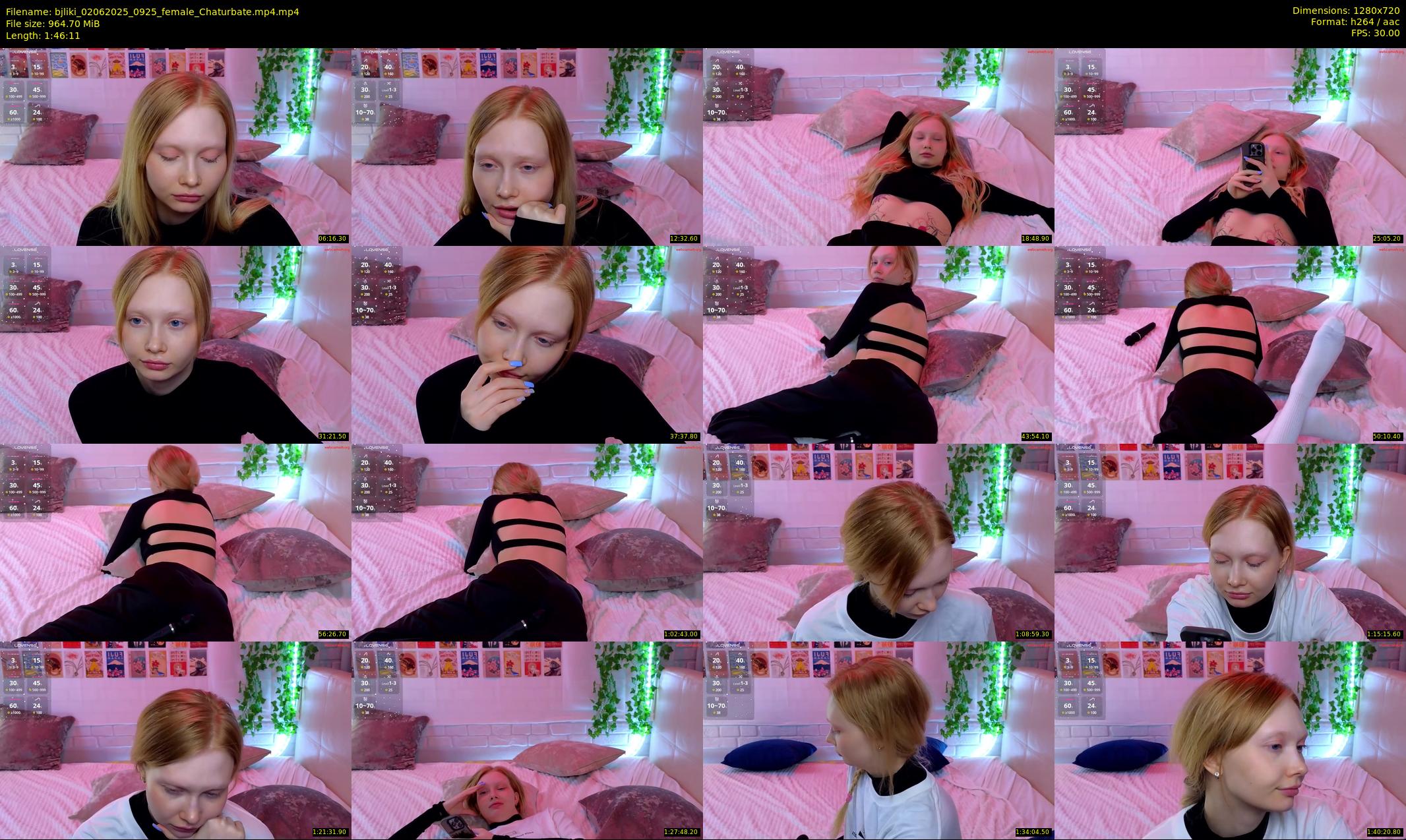 bjliki — 107 minute Chaturbate couple cam show recording, 720p, Jun 2, 2025