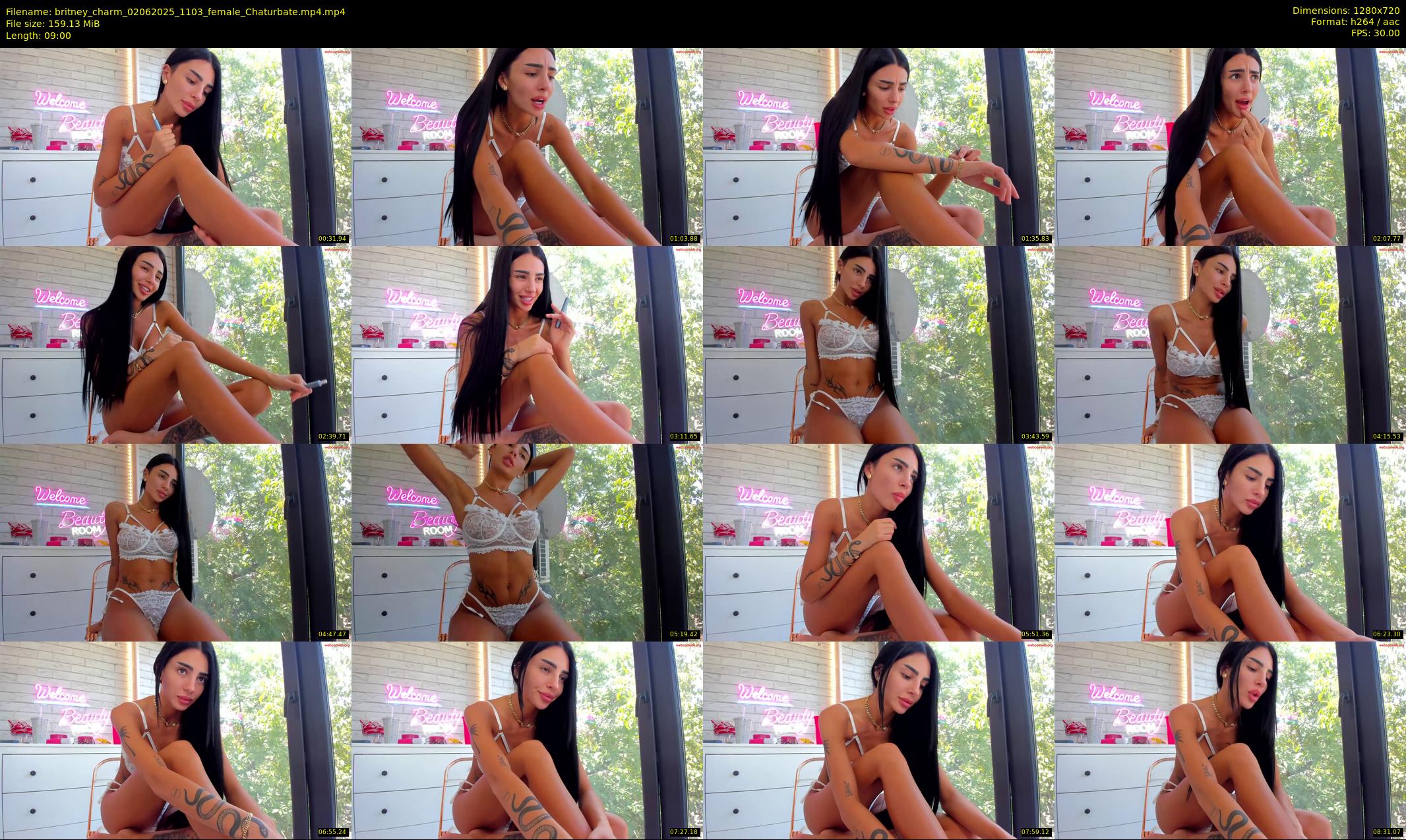 britney_charm — 9 minute Chaturbate female cam show recording, 720p, Jun 2, 2025