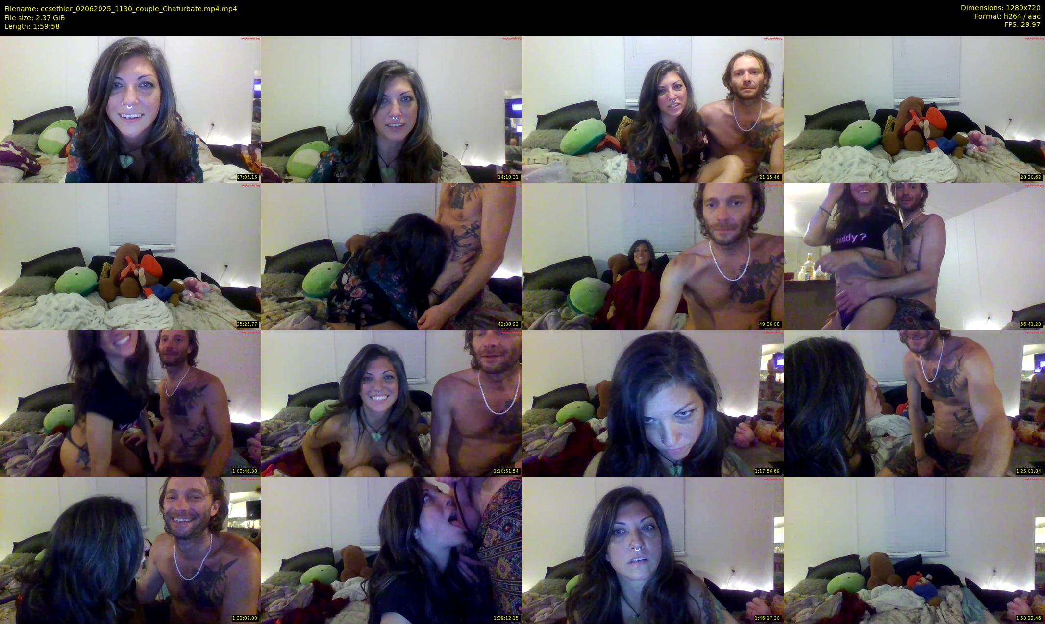 ccsethier — 120 minute Chaturbate couple cam show recording, 720p, Jun 2, 2025