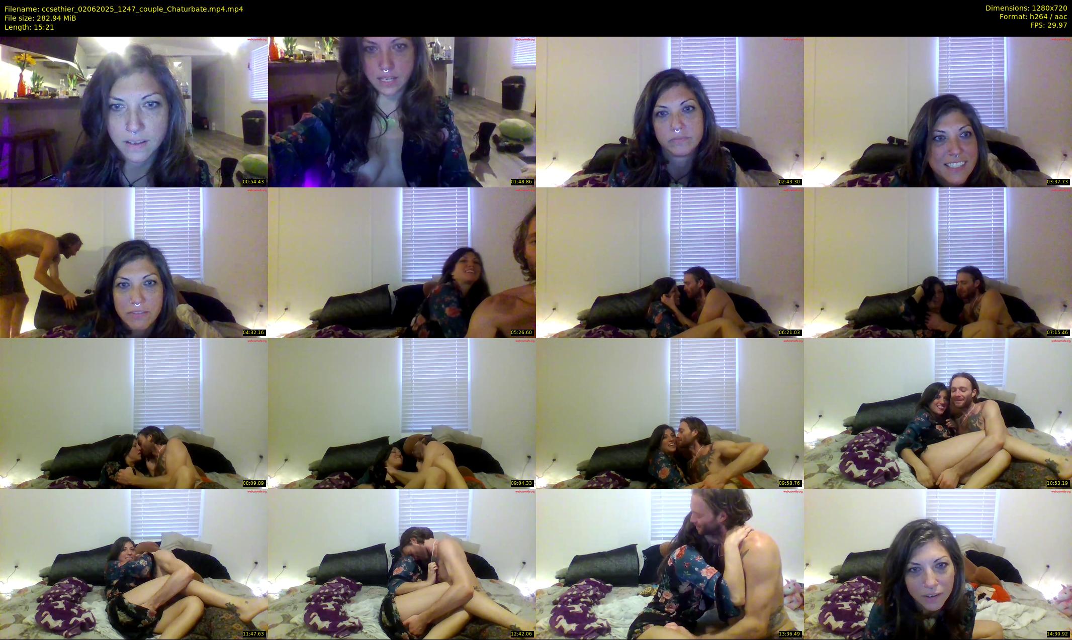 ccsethier — 16 minute Chaturbate couple cam show recording, 720p, Jun 2, 2025