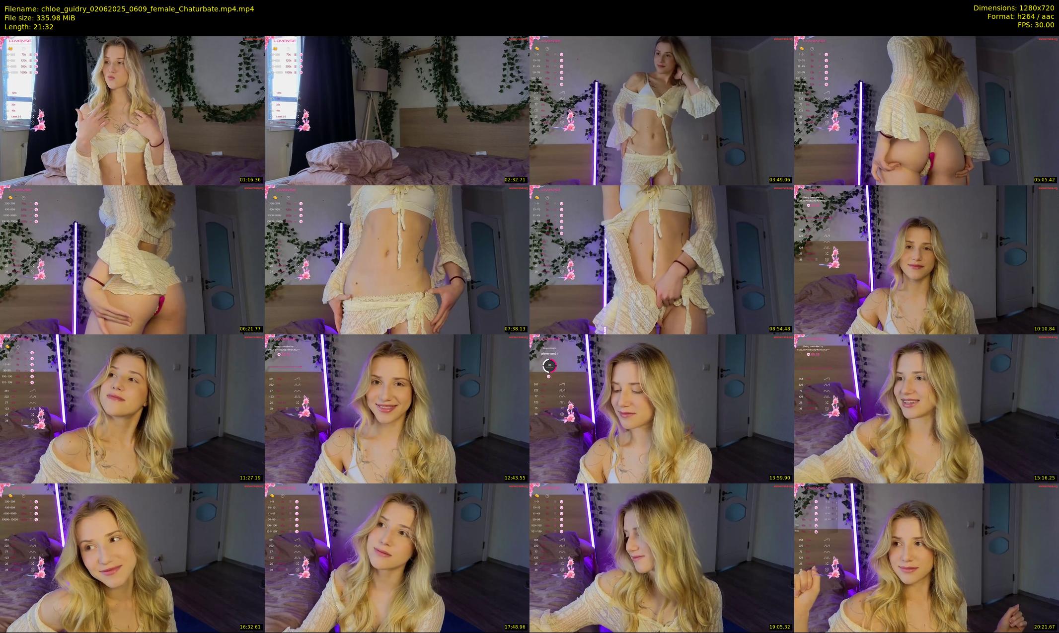 chloe_guidry — 22 minute Chaturbate female cam show recording, 720p, Jun 2, 2025