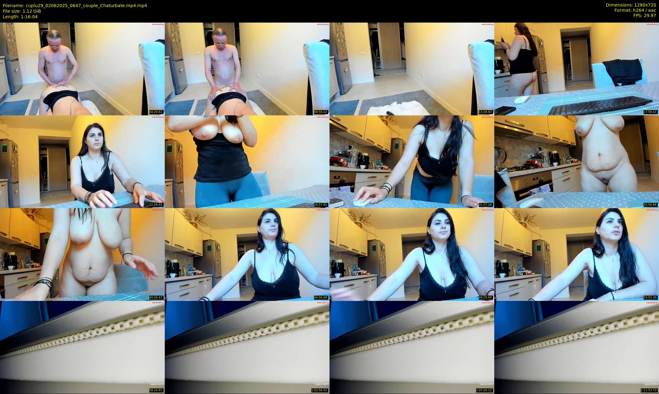 cuplu29 — 77 minute Chaturbate couple cam show recording, 720p, Jun 2, 2025