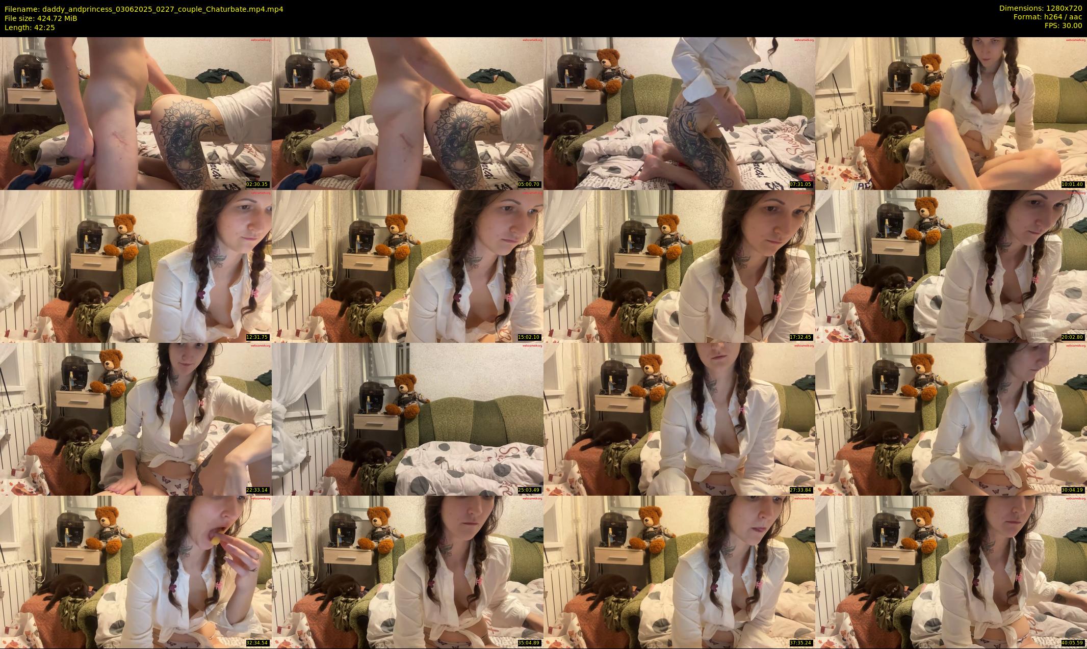daddy_andprincess — 43 minute Chaturbate couple cam show recording, 720p, Jun 3, 2025