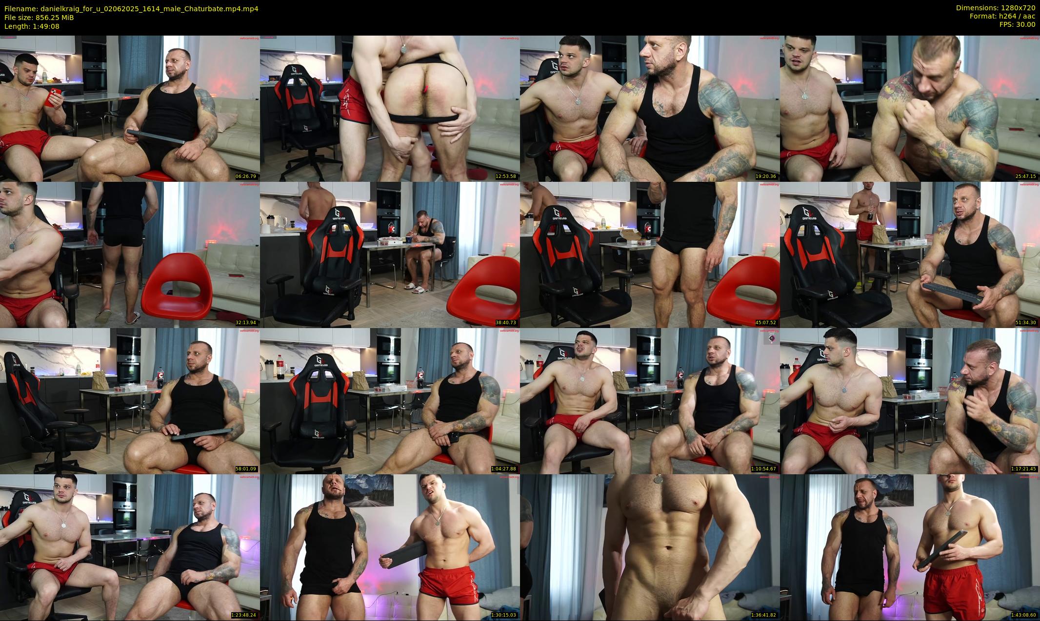 danielkraig_for_u — 110 minute Chaturbate male cam show recording, 720p, Jun 2, 2025