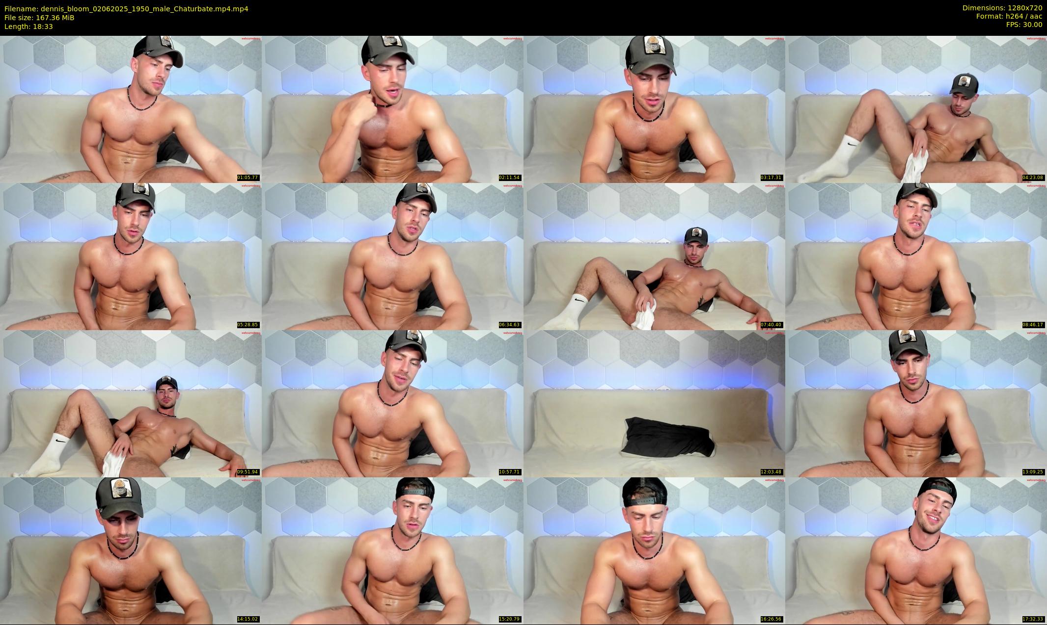 dennis_bloom — 19 minute Chaturbate male cam show recording, 720p, Jun 2, 2025