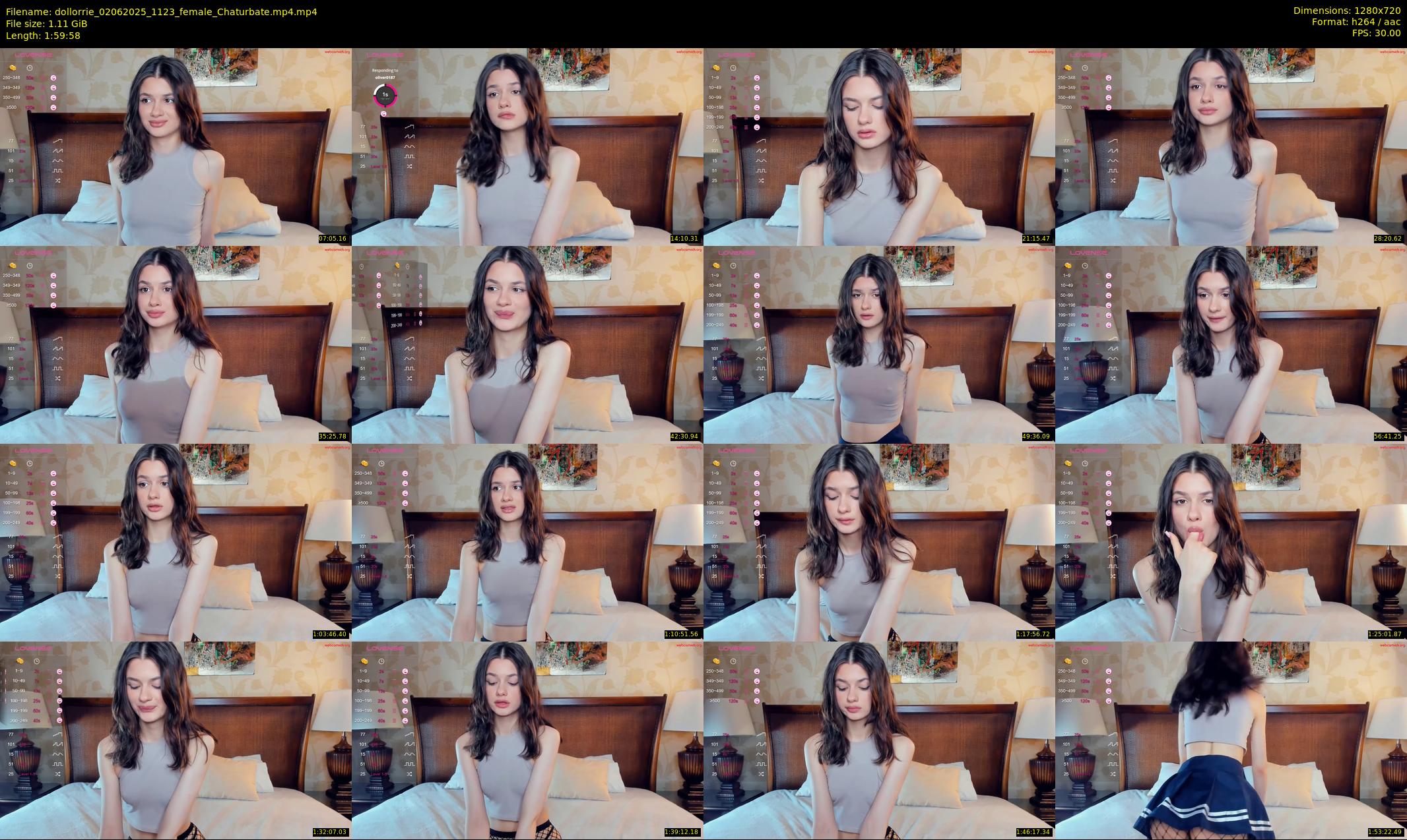 dollorrie — 120 minute Chaturbate couple cam show recording, 720p, Jun 2, 2025