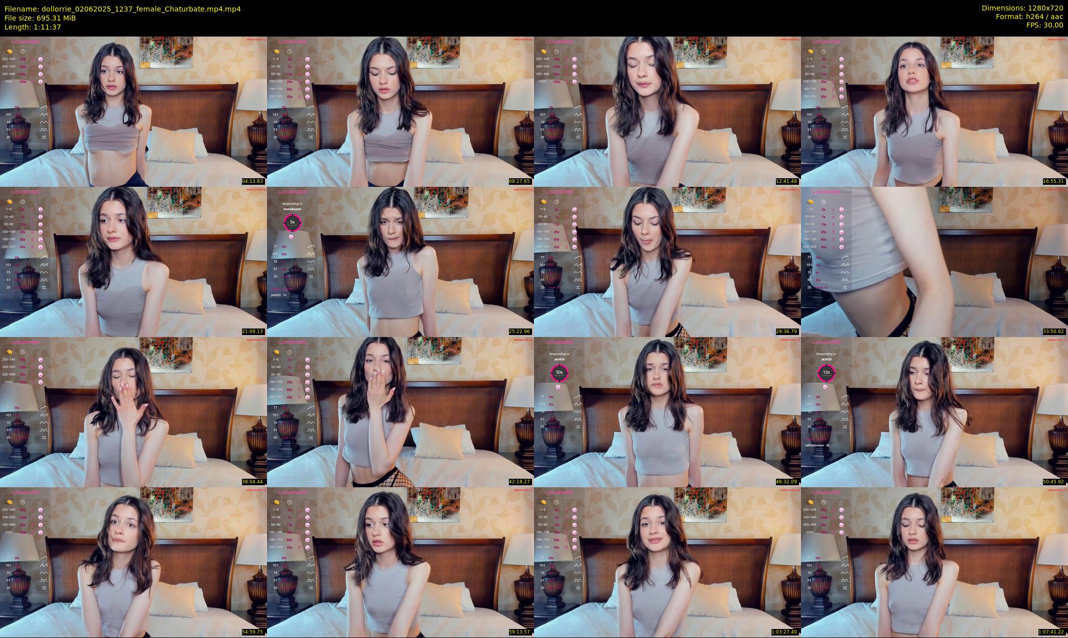 dollorrie — 72 minute Chaturbate couple cam show recording, 720p, Jun 2, 2025