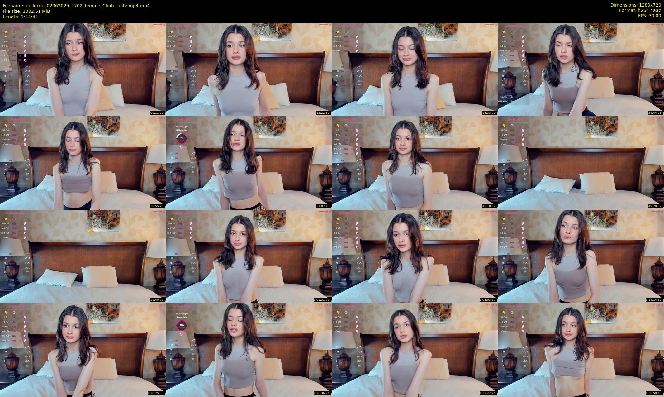 dollorrie — 105 minute Chaturbate couple cam show recording, 720p, Jun 2, 2025