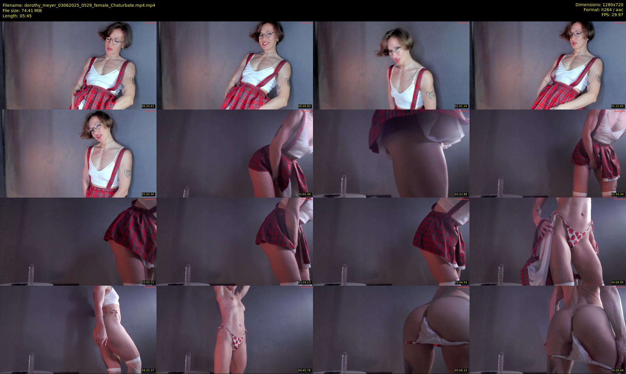 dorothy_meyer — 6 minute Chaturbate female cam show recording, 720p, Jun 3, 2025