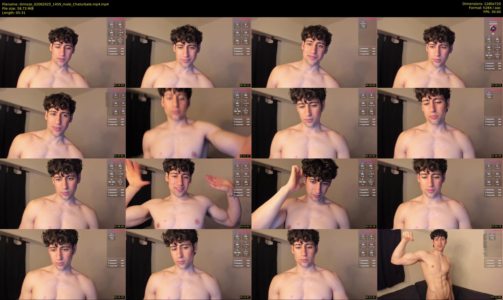 drmozo — 6 minute Chaturbate male cam show recording, 720p, Jun 2, 2025