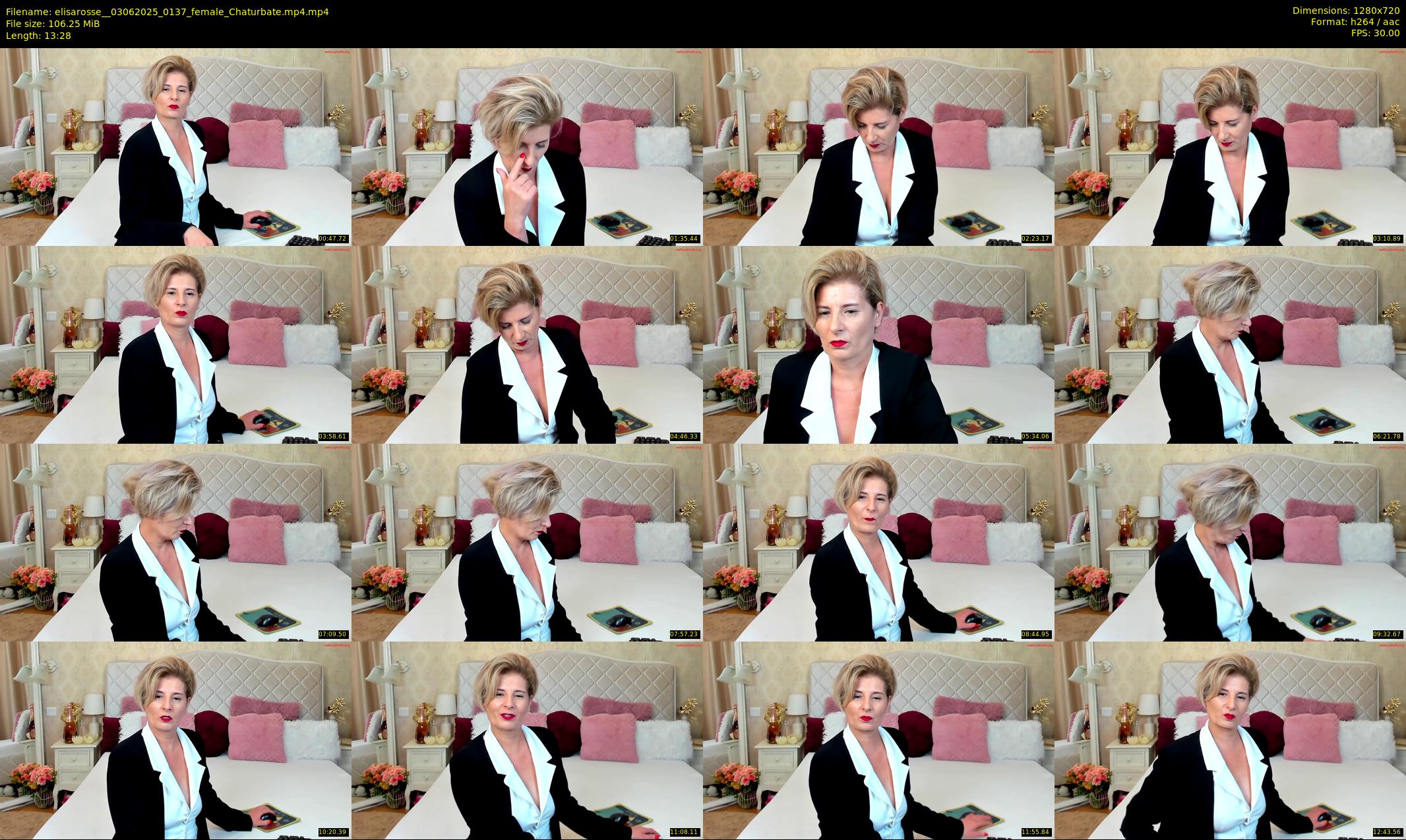 elisarosse_ — 14 minute Chaturbate female cam show recording, 720p, Jun 3, 2025