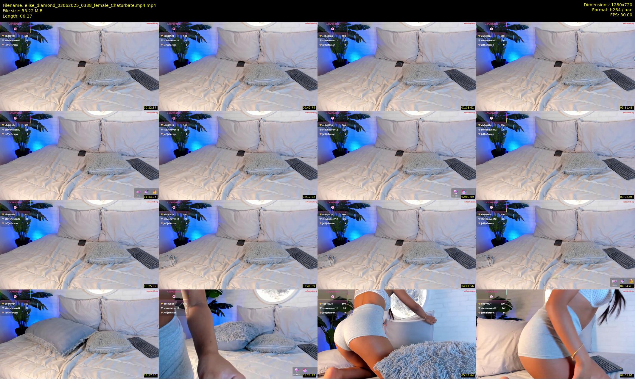 elise_diamond — 7 minute Chaturbate female cam show recording, 720p, Jun 3, 2025