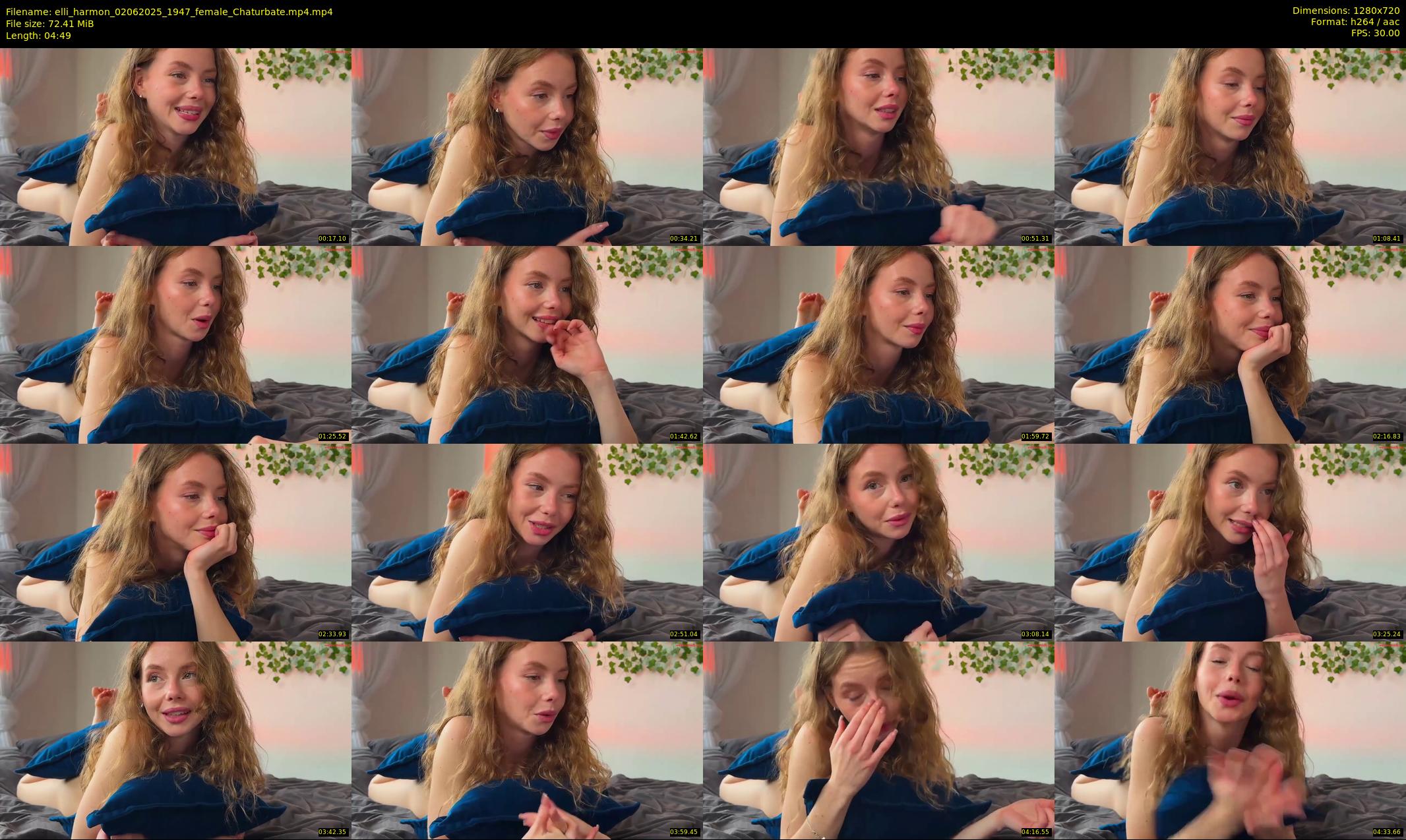 elli_harmon — 5 minute Chaturbate female cam show recording, 720p, Jun 2, 2025