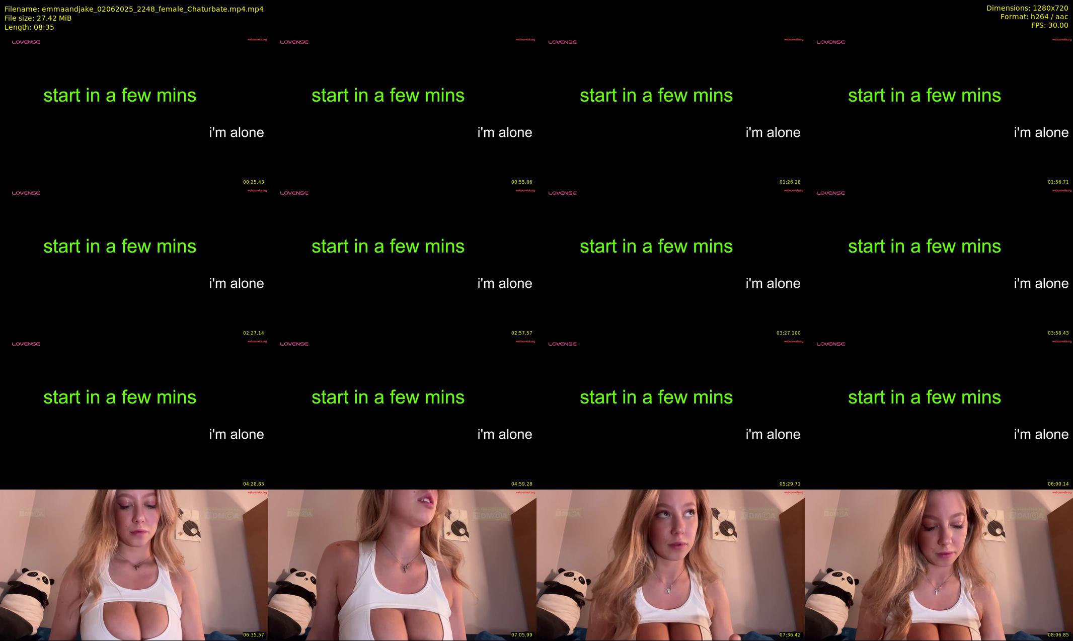 emmaandjake — 9 minute Chaturbate couple cam show recording, 720p, Jun 2, 2025