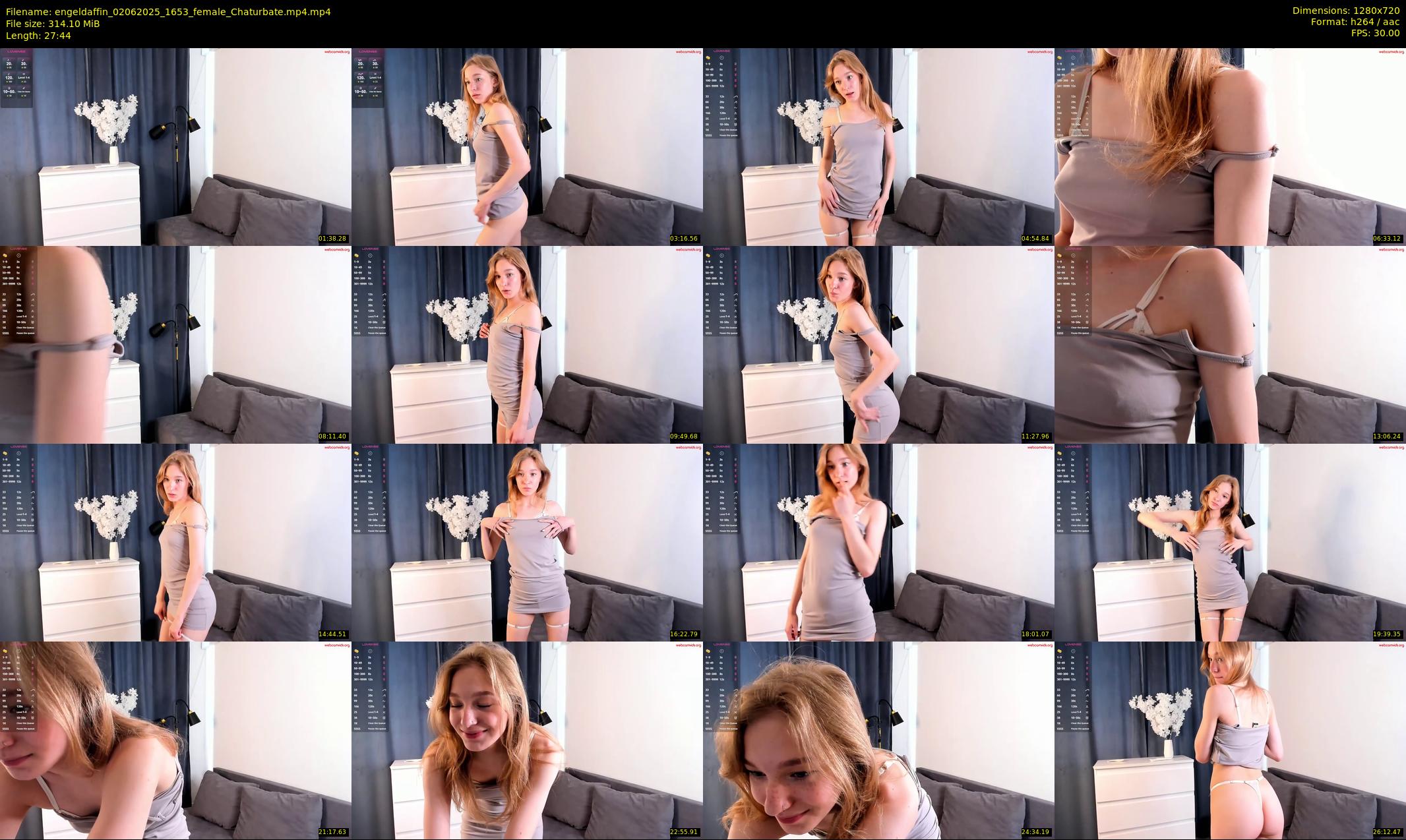 engeldaffin — 28 minute Chaturbate female cam show recording, 720p, Jun 2, 2025