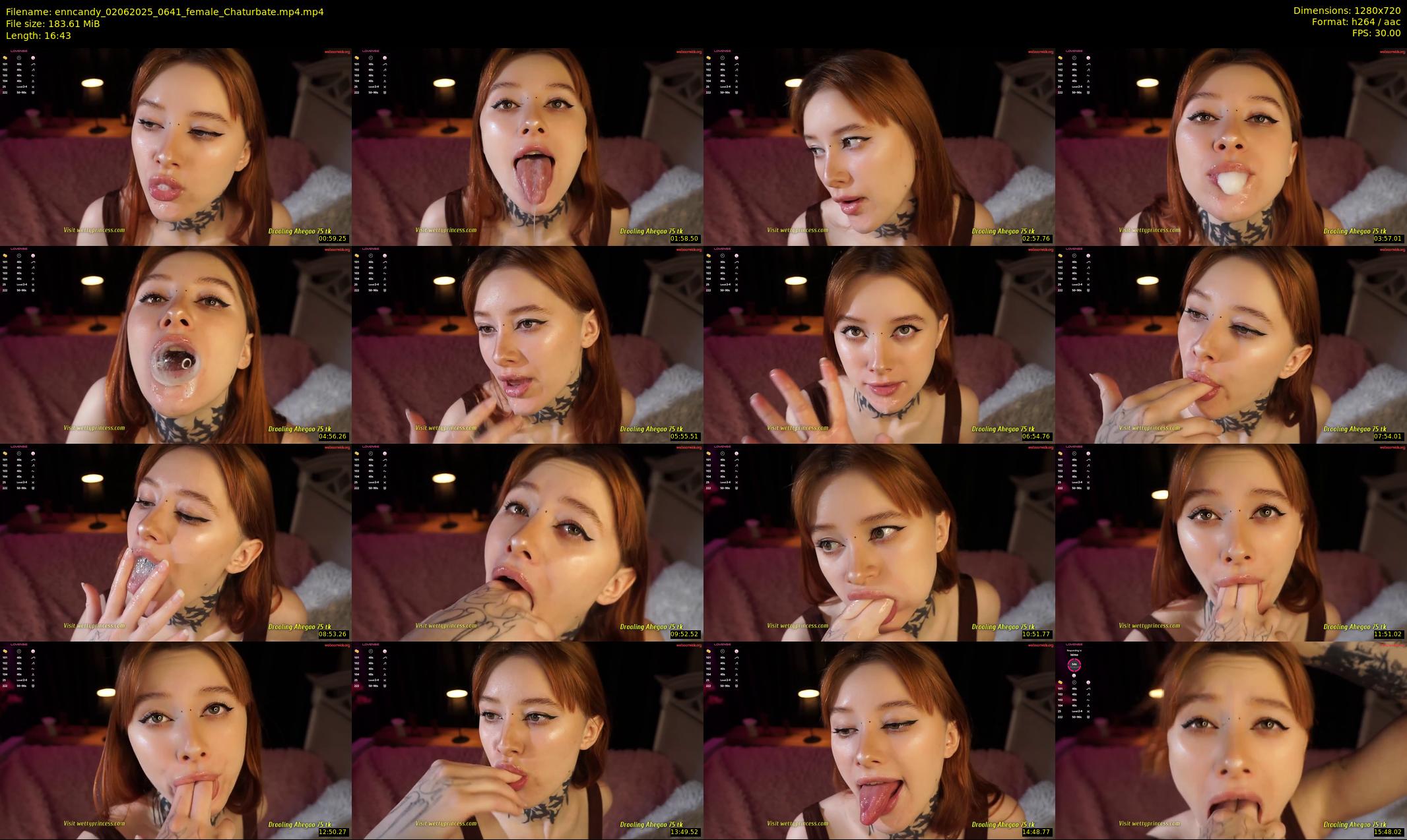 enncandy — 17 minute Chaturbate female cam show recording, 720p, Jun 2, 2025