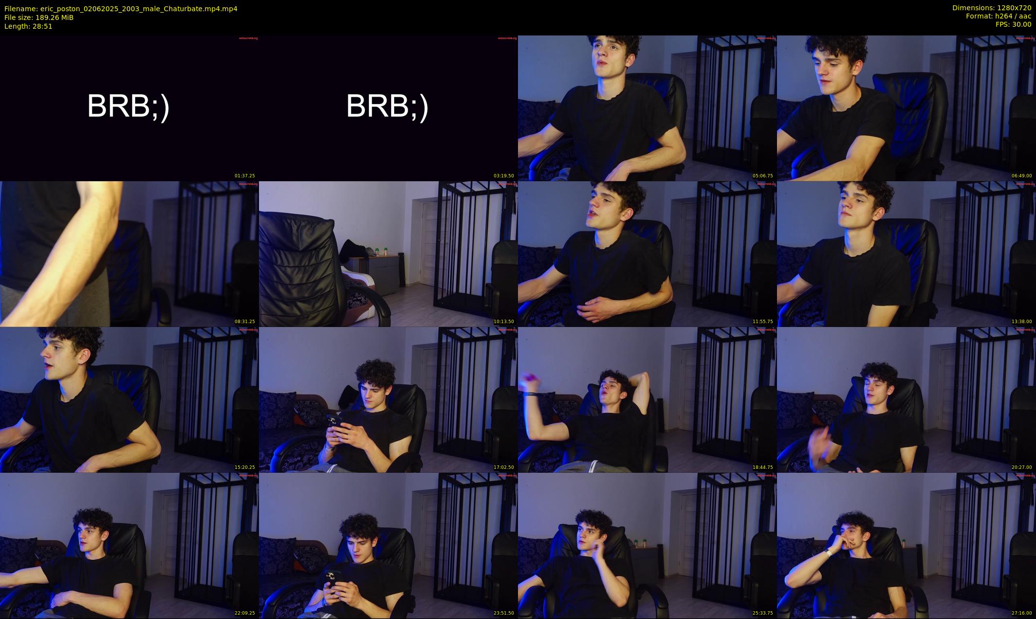 eric_poston — 29 minute Chaturbate male cam show recording, 720p, Jun 2, 2025