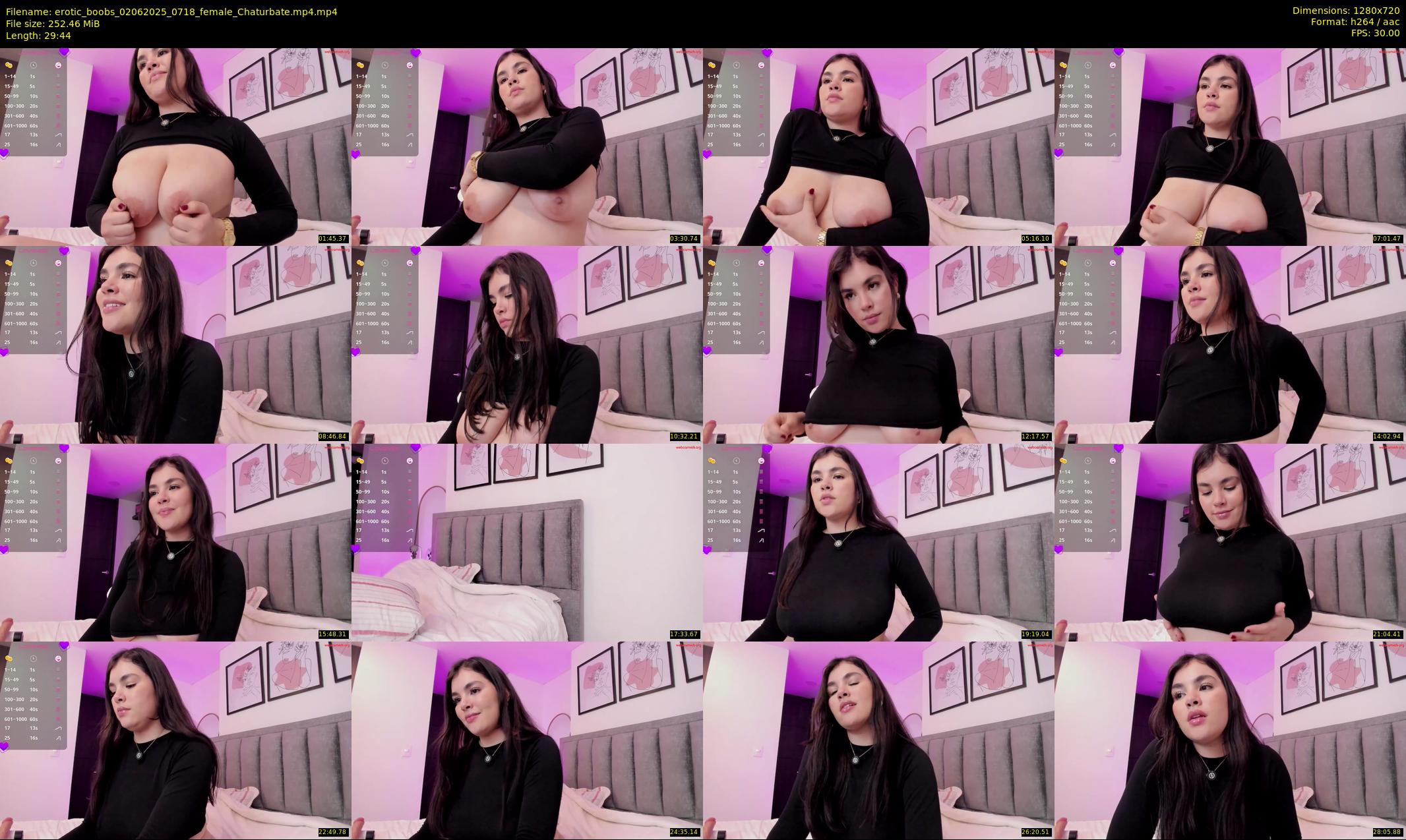 erotic_boobs — 30 minute Chaturbate female cam show recording, 720p, Jun 2, 2025