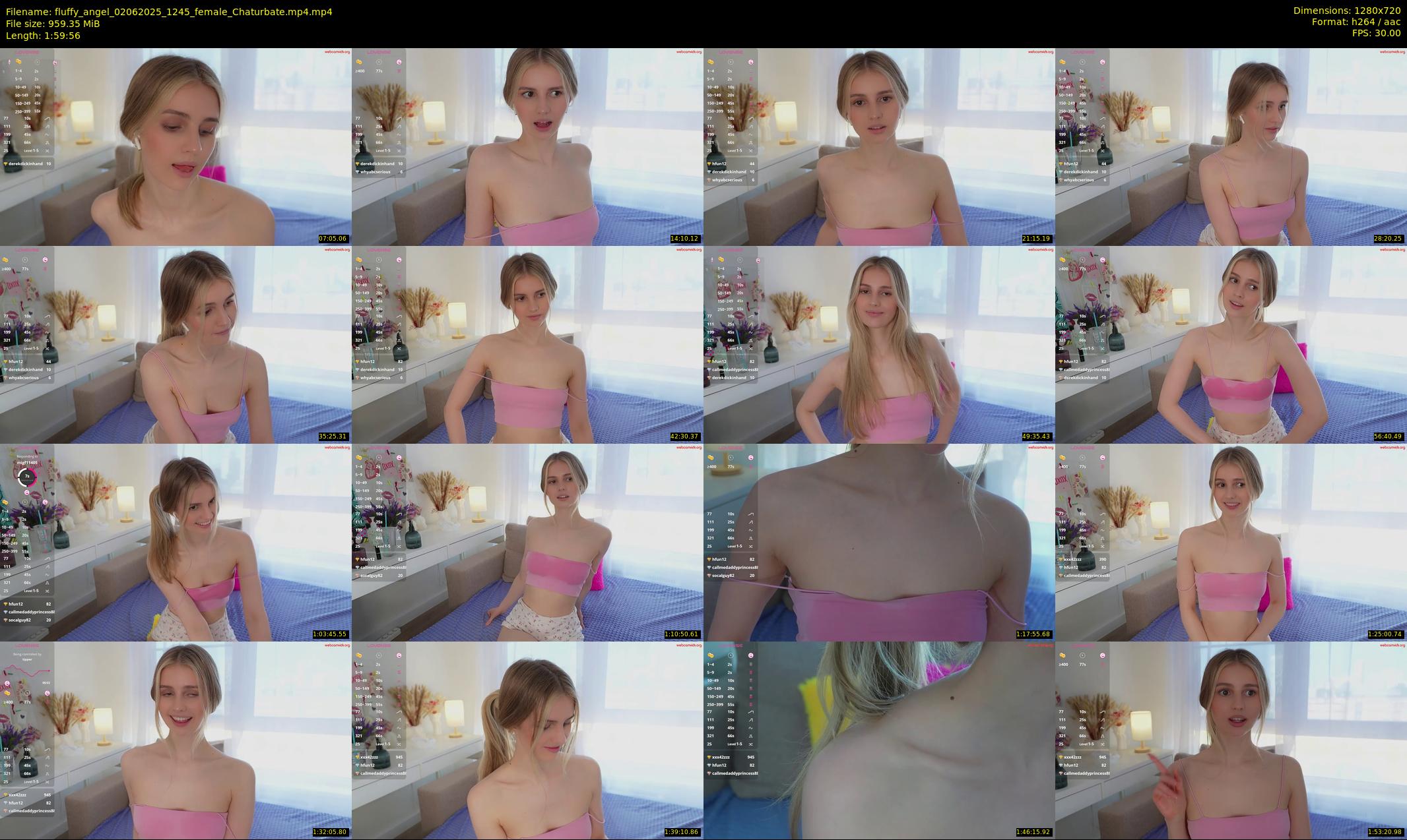 fluffy_angel — 120 minute Chaturbate female cam show recording, 720p, Jun 2, 2025