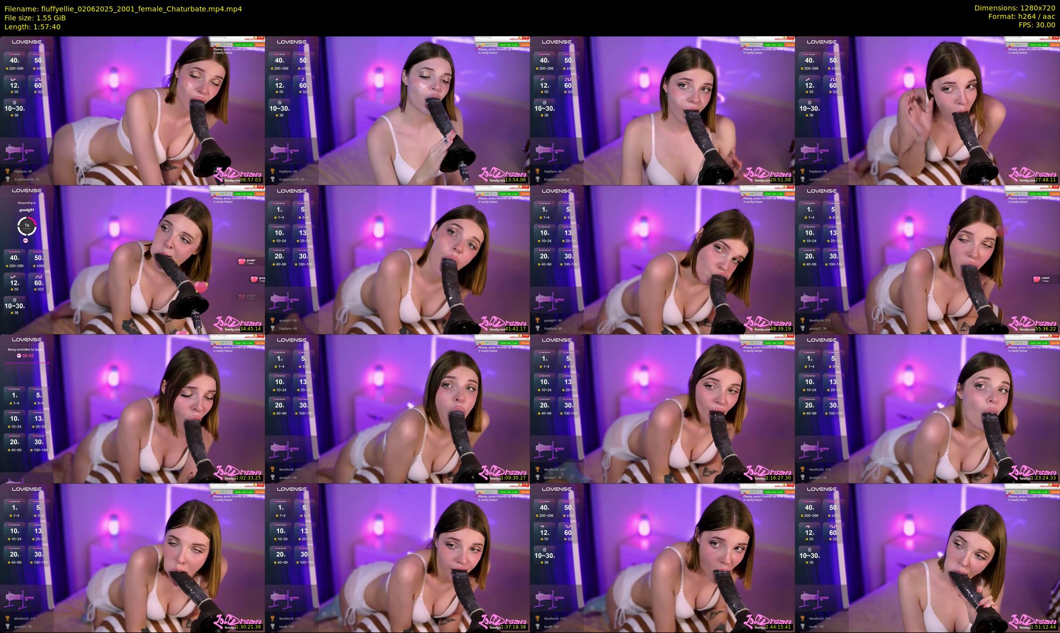 fluffyellie — 118 minute Chaturbate female cam show recording, 720p, Jun 2, 2025