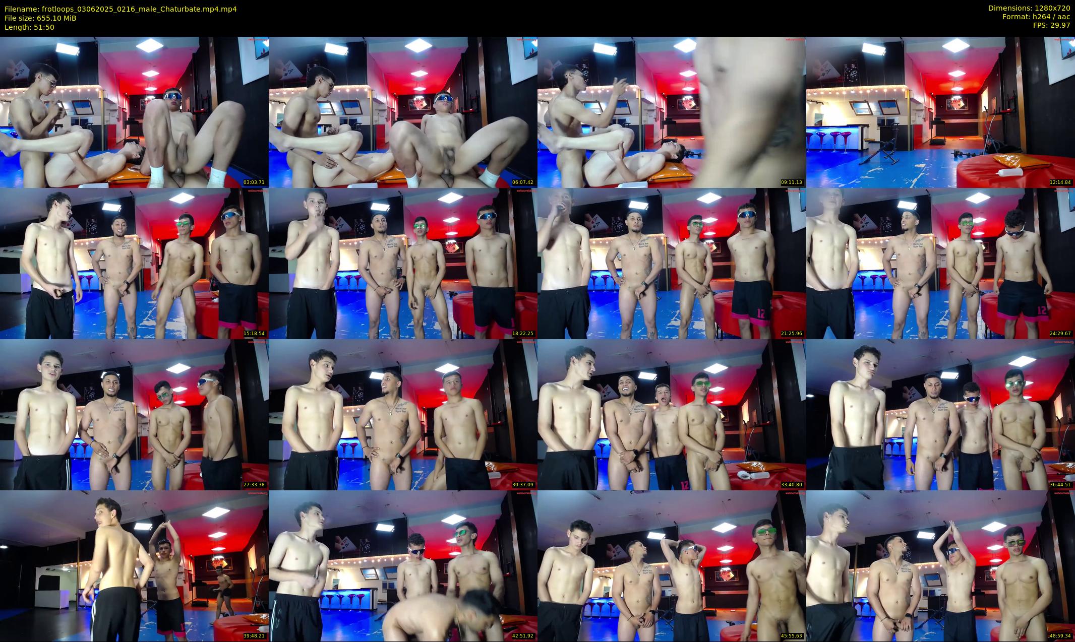 frotloops — 52 minute Chaturbate male cam show recording, 720p, Jun 3, 2025