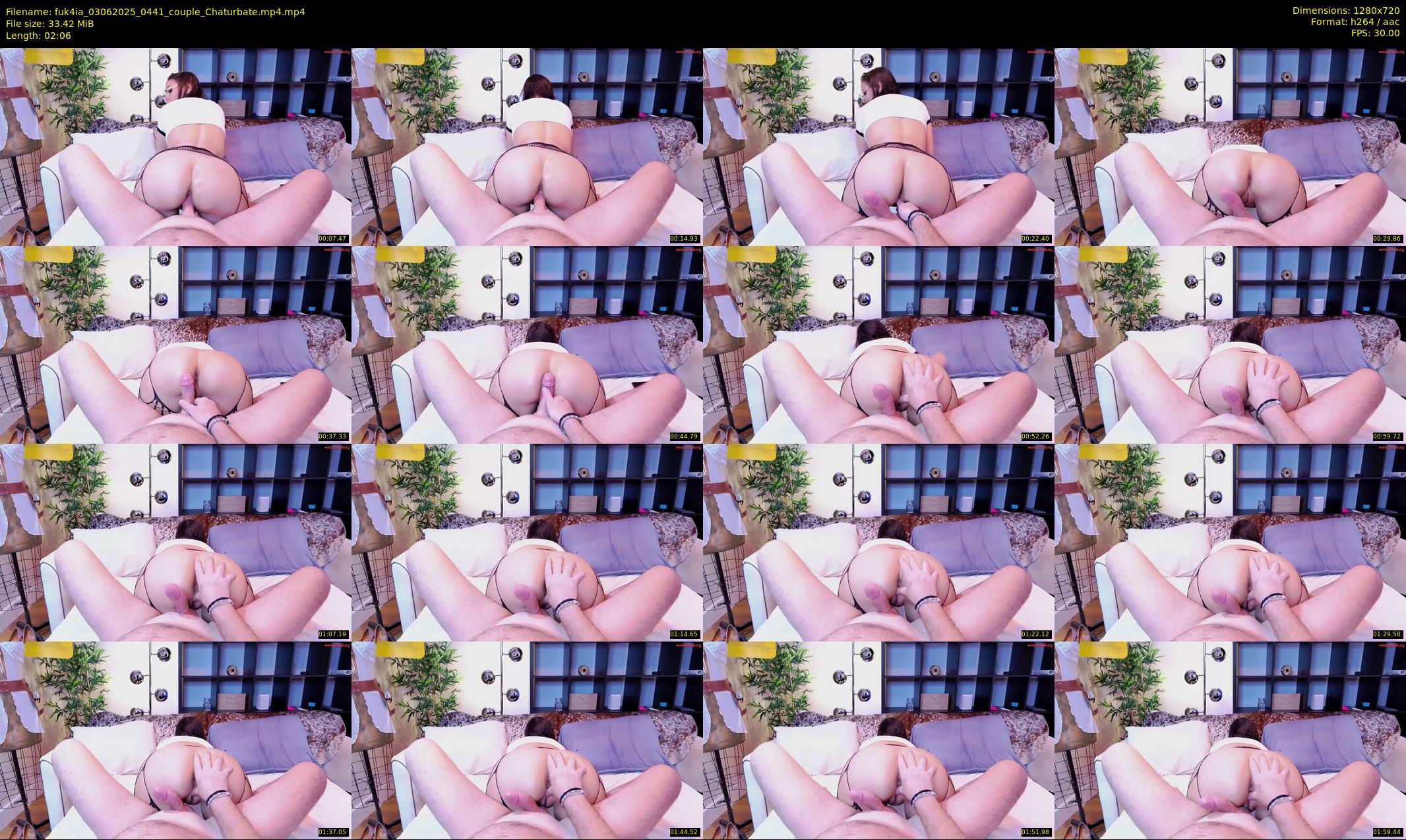 fuk4ia — 3 minute Chaturbate couple cam show recording, 720p, Jun 3, 2025