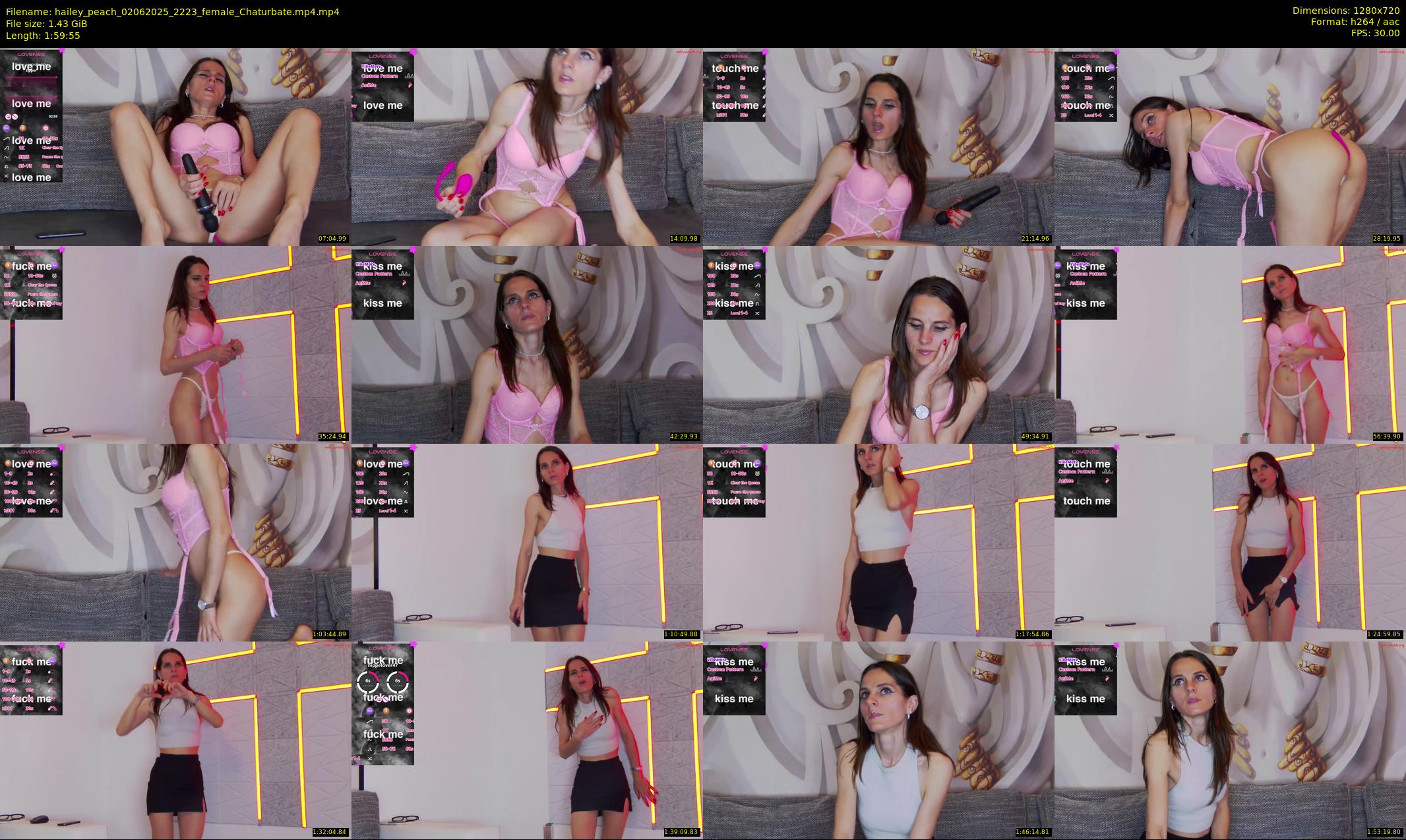 hailey_peach — 120 minute Chaturbate female cam show recording, 720p, Jun 2, 2025