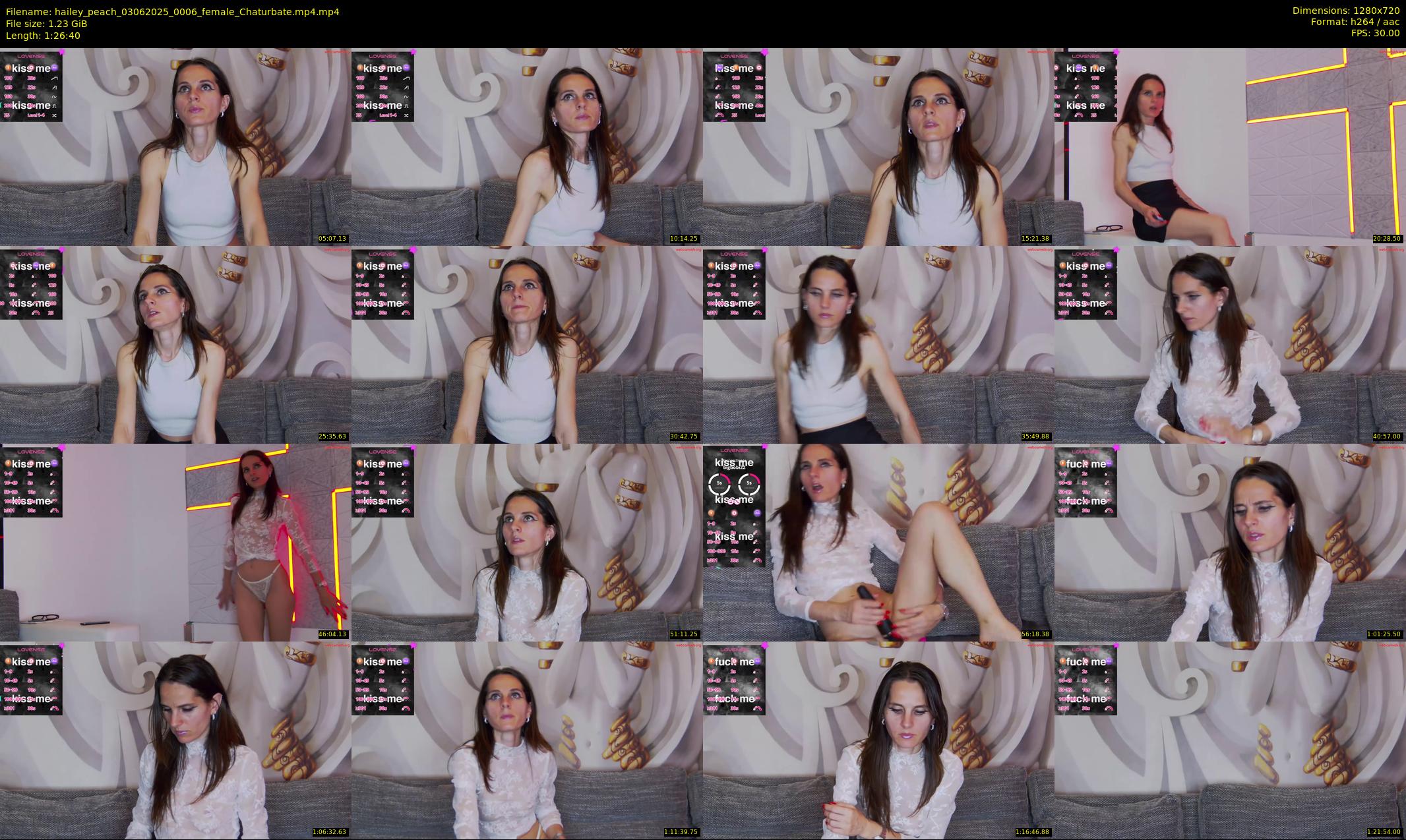 hailey_peach — 87 minute Chaturbate female cam show recording, 720p, Jun 3, 2025