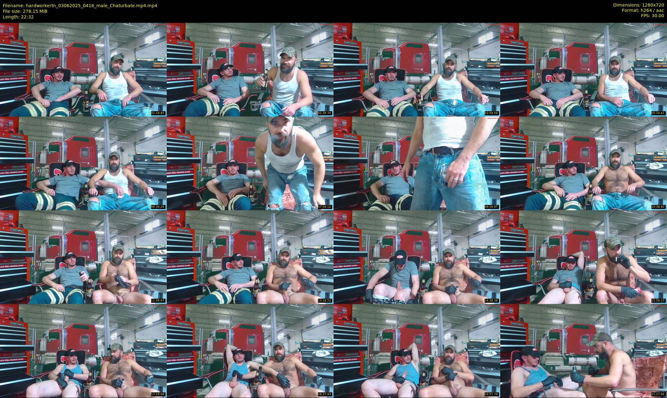 hardworkertn — 23 minute Chaturbate male cam show recording, 720p, Jun 3, 2025