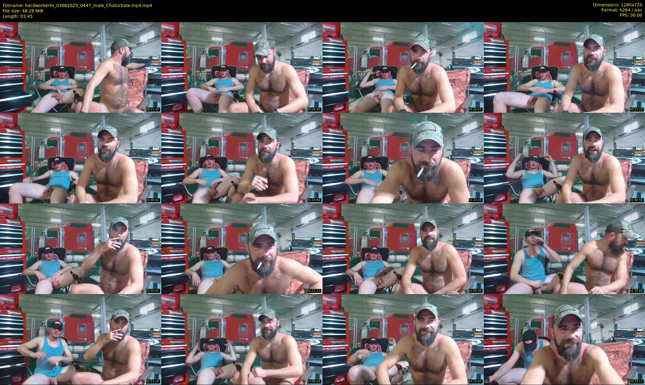 hardworkertn — 4 minute Chaturbate male cam show recording, 720p, Jun 3, 2025