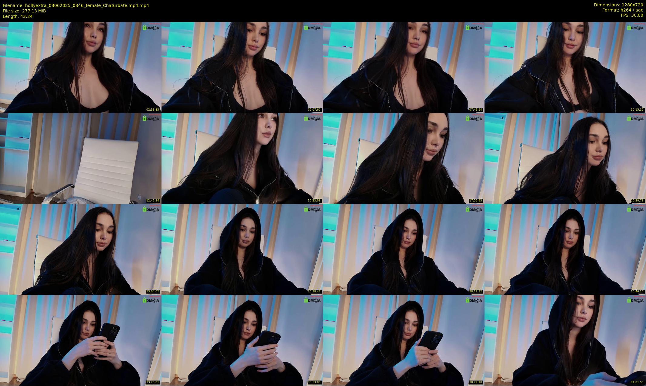 hollyextra — 44 minute Chaturbate female cam show recording, 720p, Jun 3, 2025