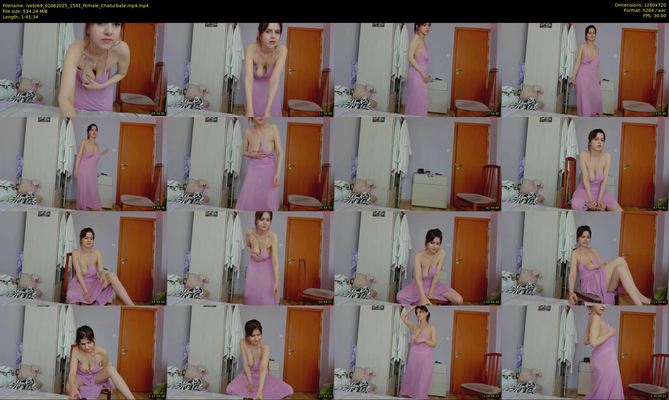 iveto69 — 102 minute Chaturbate female cam show recording, 720p, Jun 2, 2025
